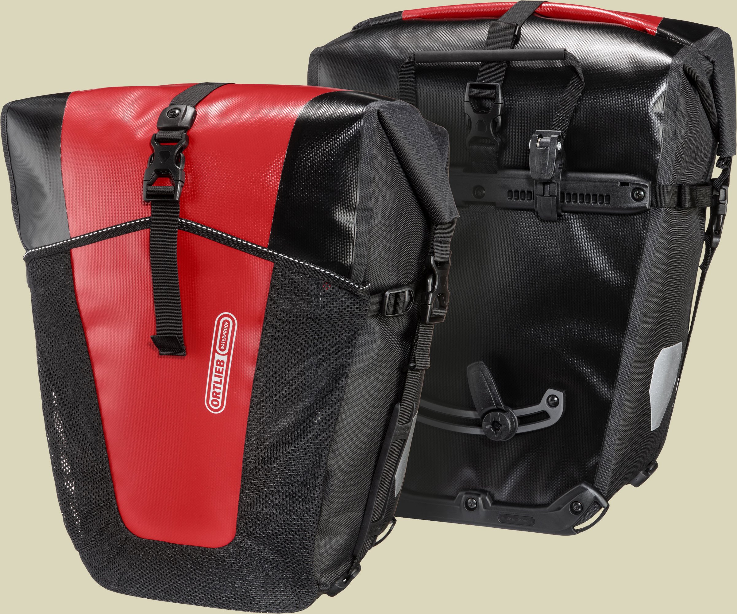 Back-Roller XL Volumen 70,0 Farbe rot-schwarz