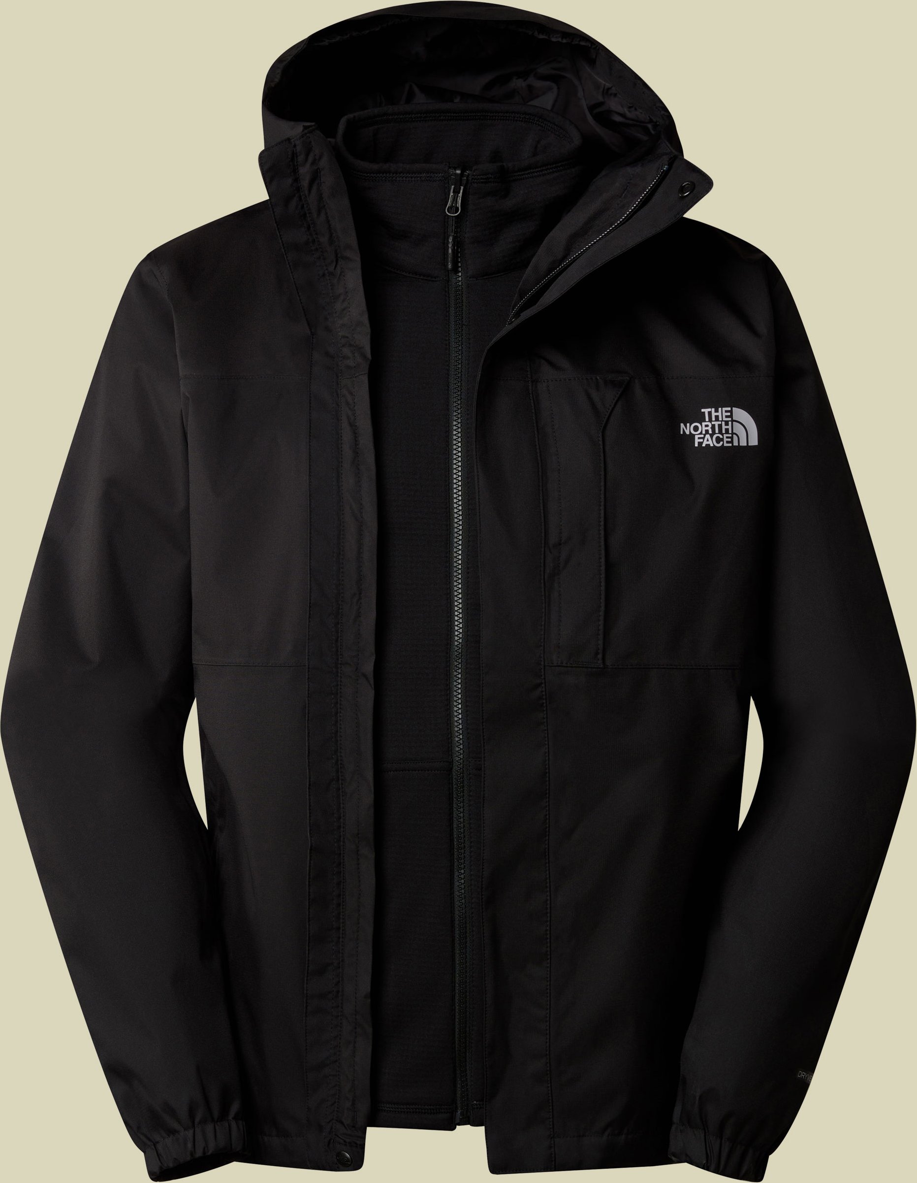 Thumbnail - Quest Triclimate Jacket Men schwarz L - TNF black-NPF