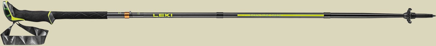 Sherpa FX.One Carbon Länge 120 cm Farbe naturalcarbon - neongelb - white