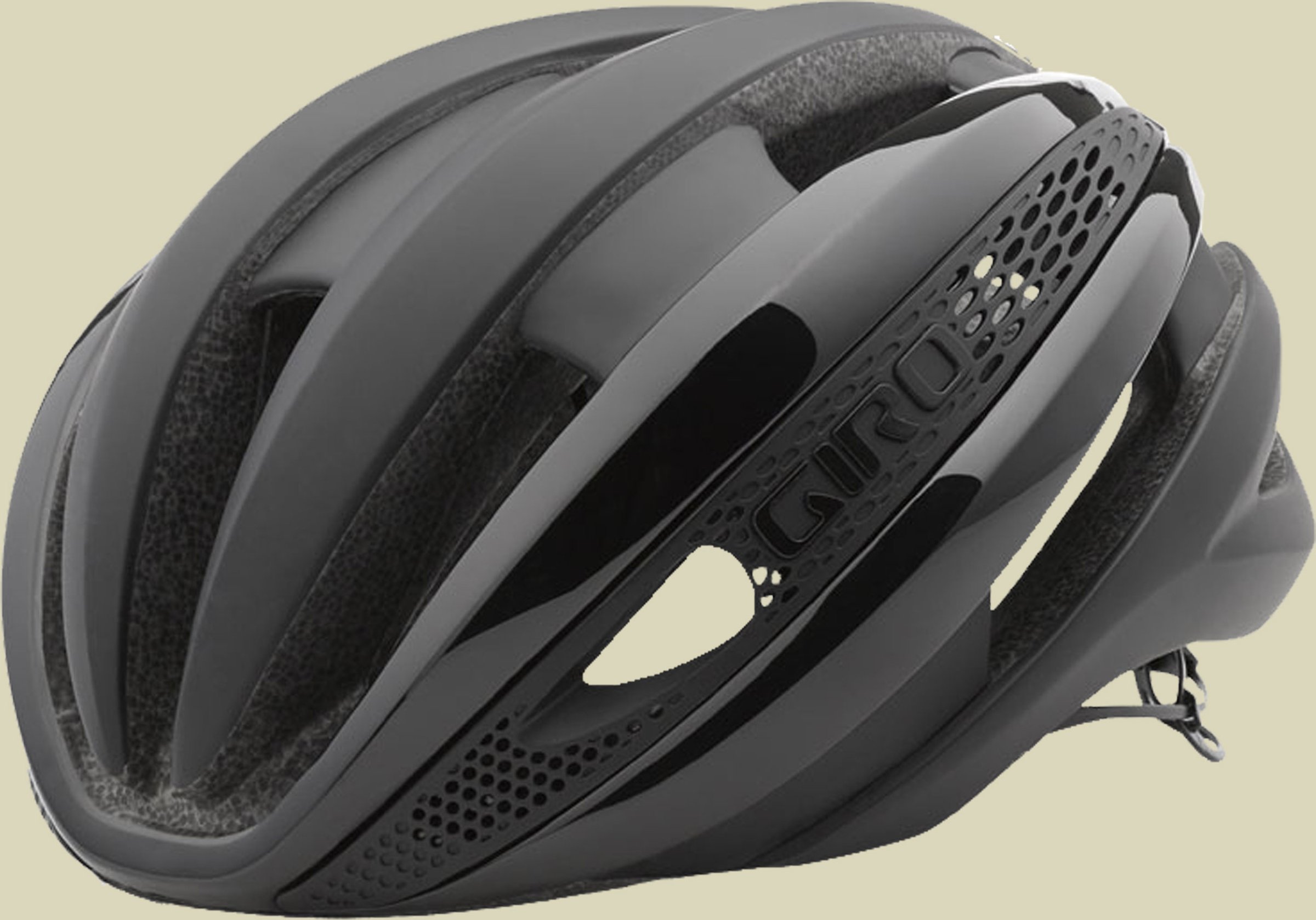 Synthe Kopfumfang S 51-55 cm Farbe matte black