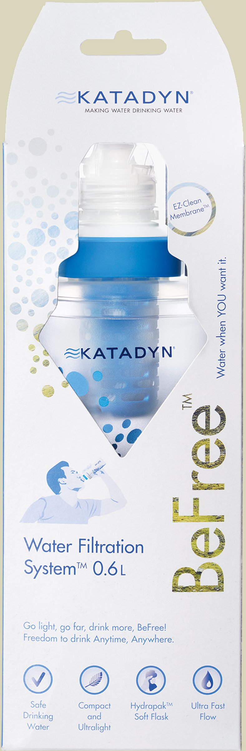 BeFree Filter 0,6L Füllmenge: 0,6,L Farbe: blue