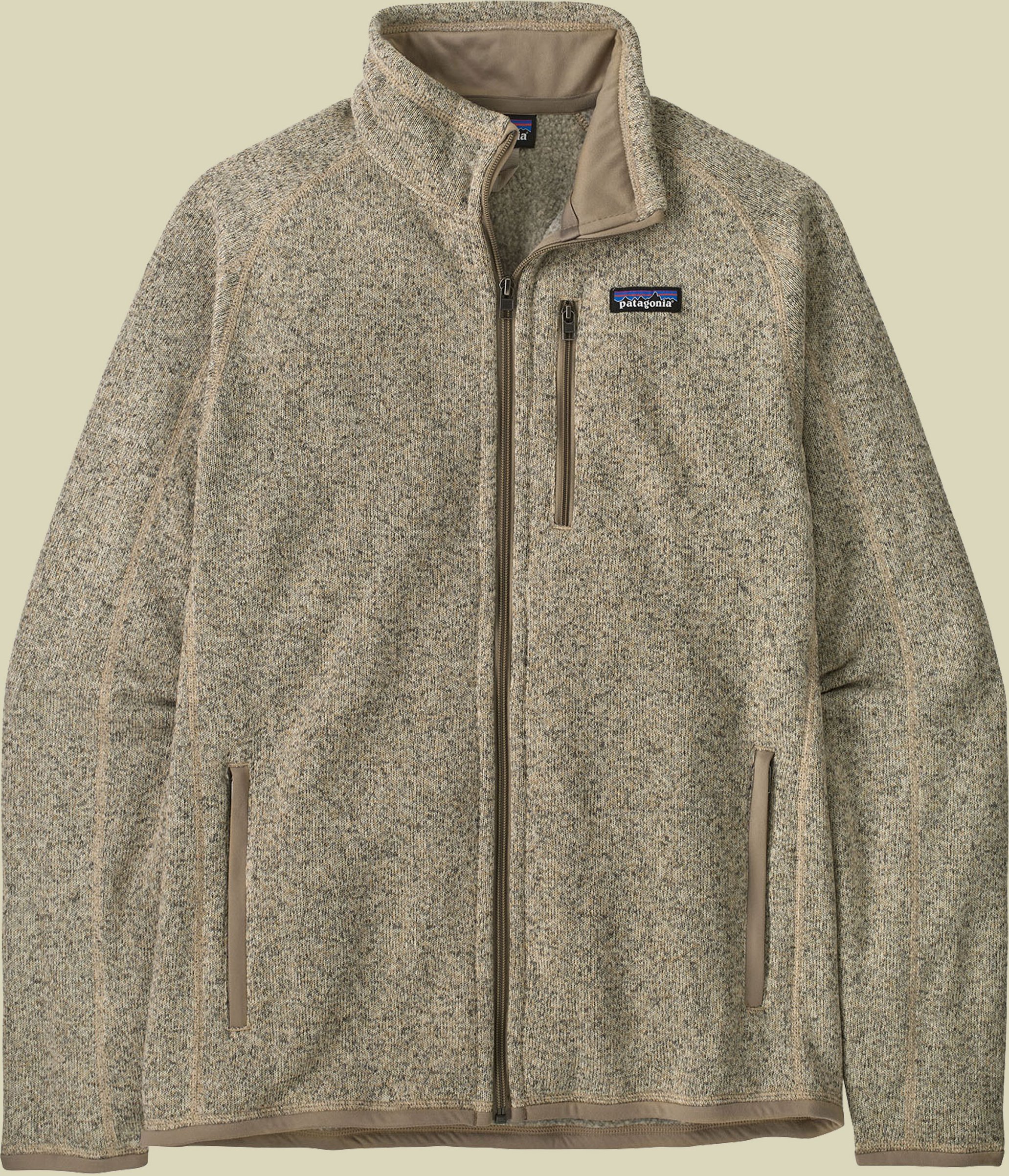 Better Sweater Jacket Men beige XL - Farbe pelican