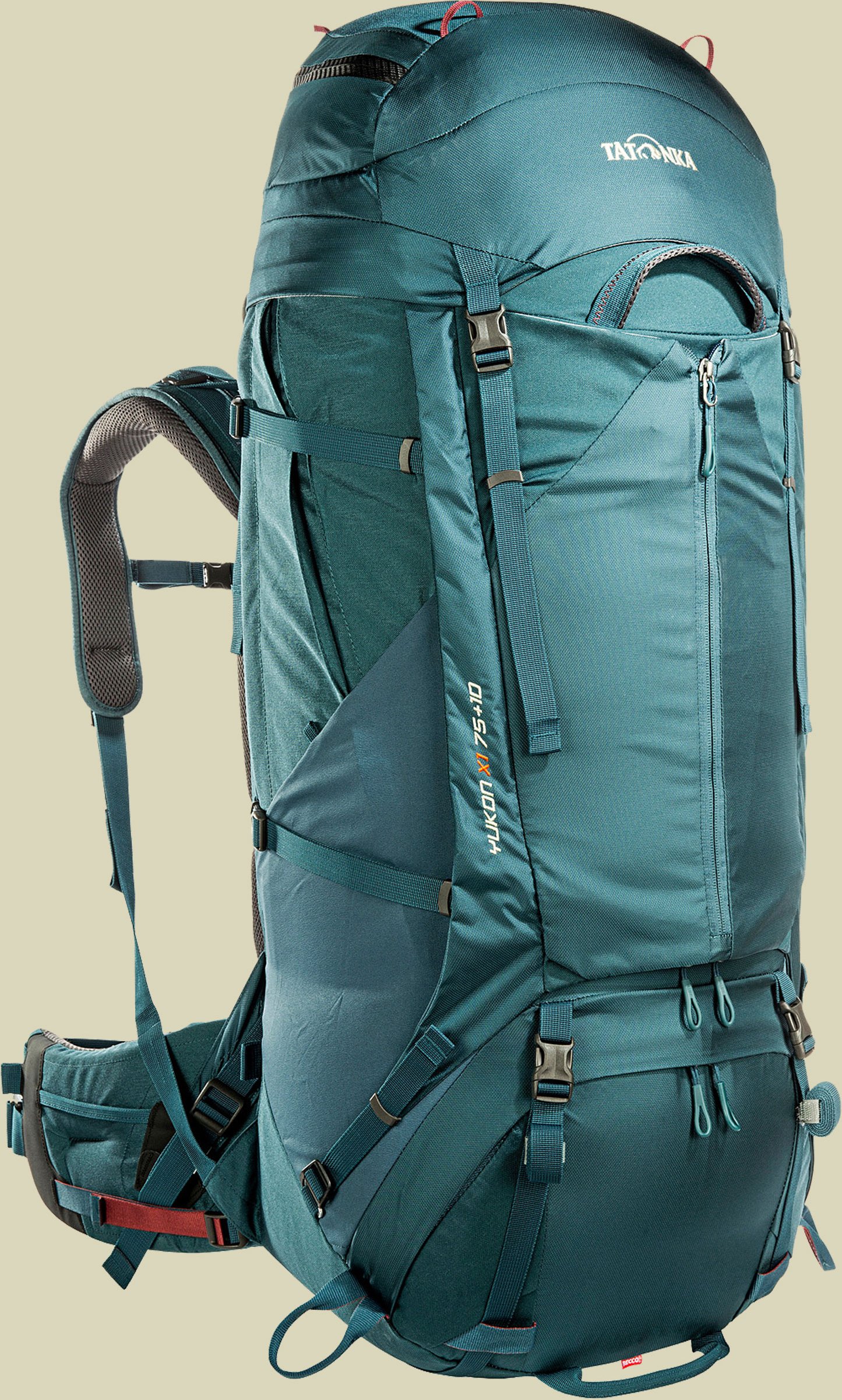 Yukon X1 75+10 grün 75 L + 10 L - Farbe teal green