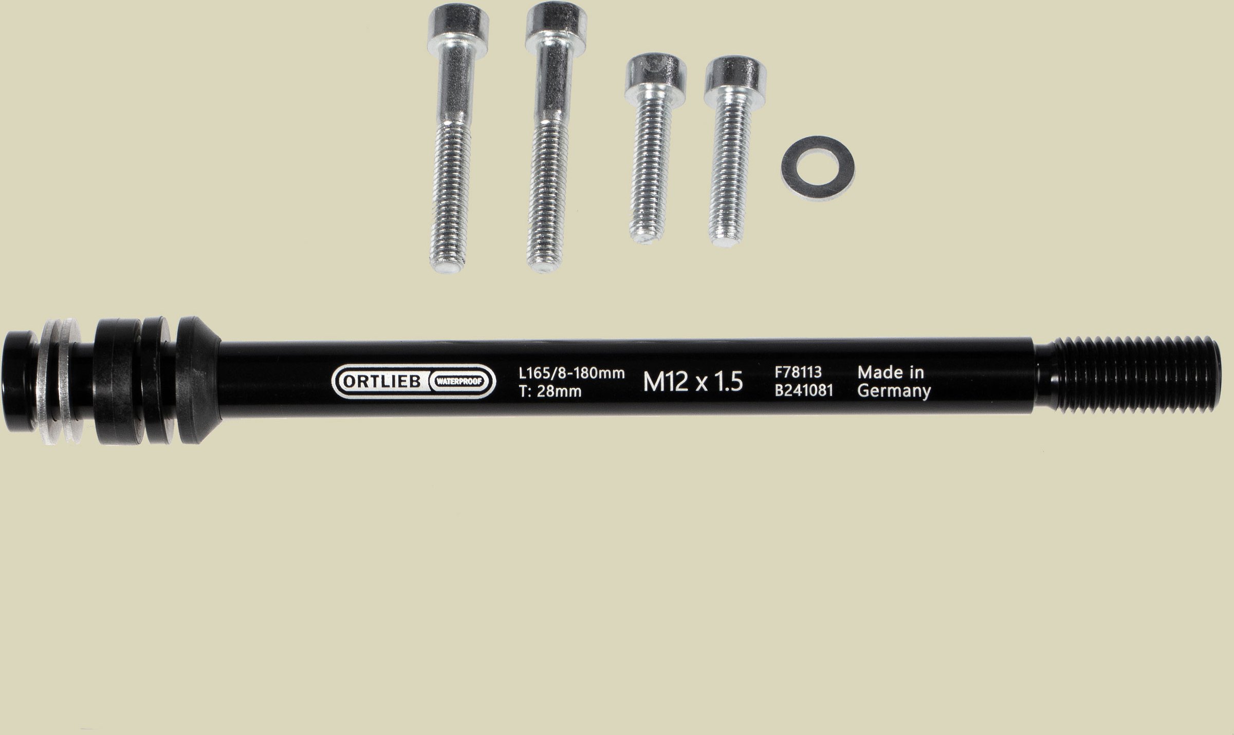 Thru Axle M6-Connector 1,5 mm