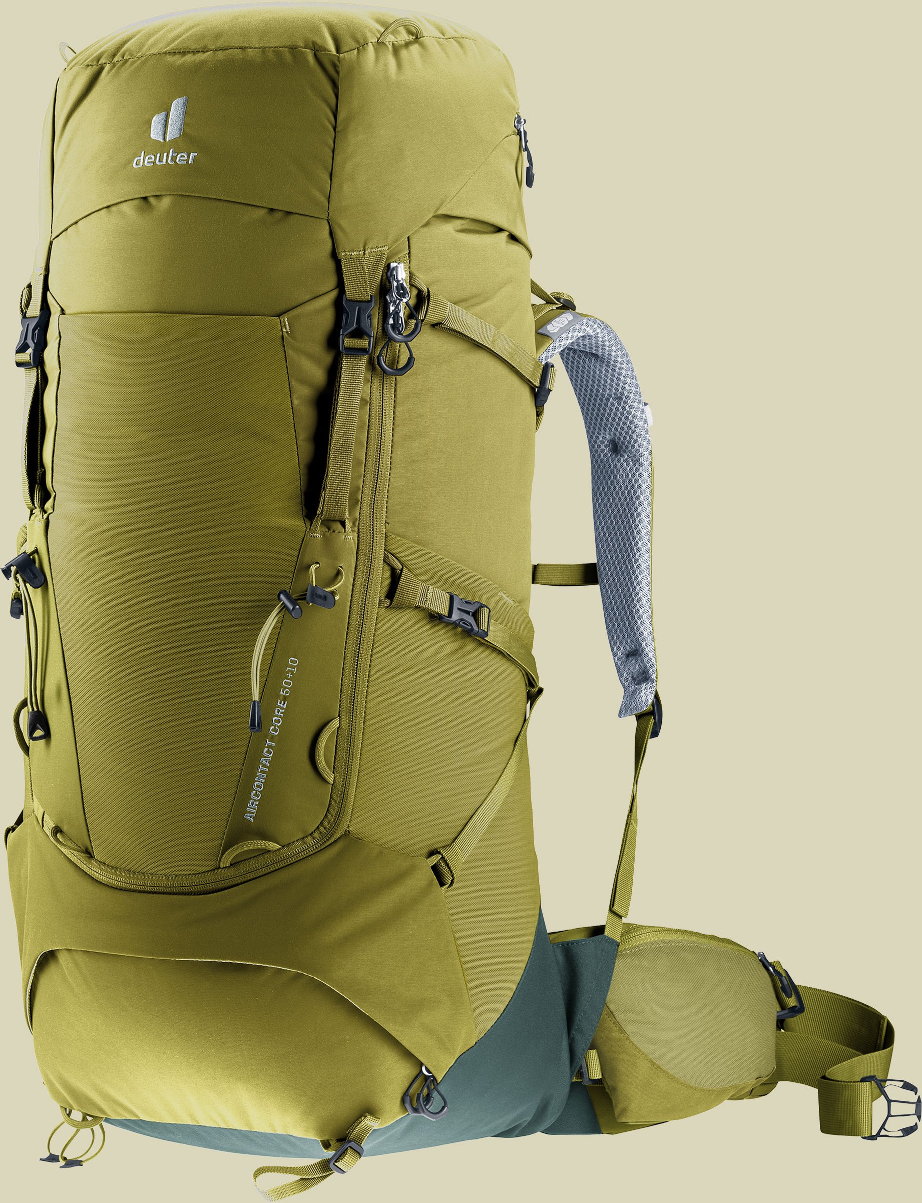 Aircontact Core 50+10 Volumen 50 L + 10 l Farbe cactus-ivy