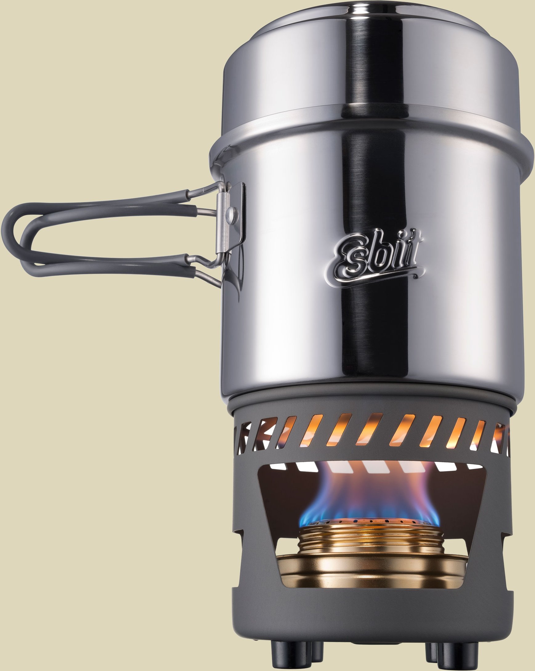 Spiritus-Kochset `CS985ST` Maße: 14,7x12,8cm