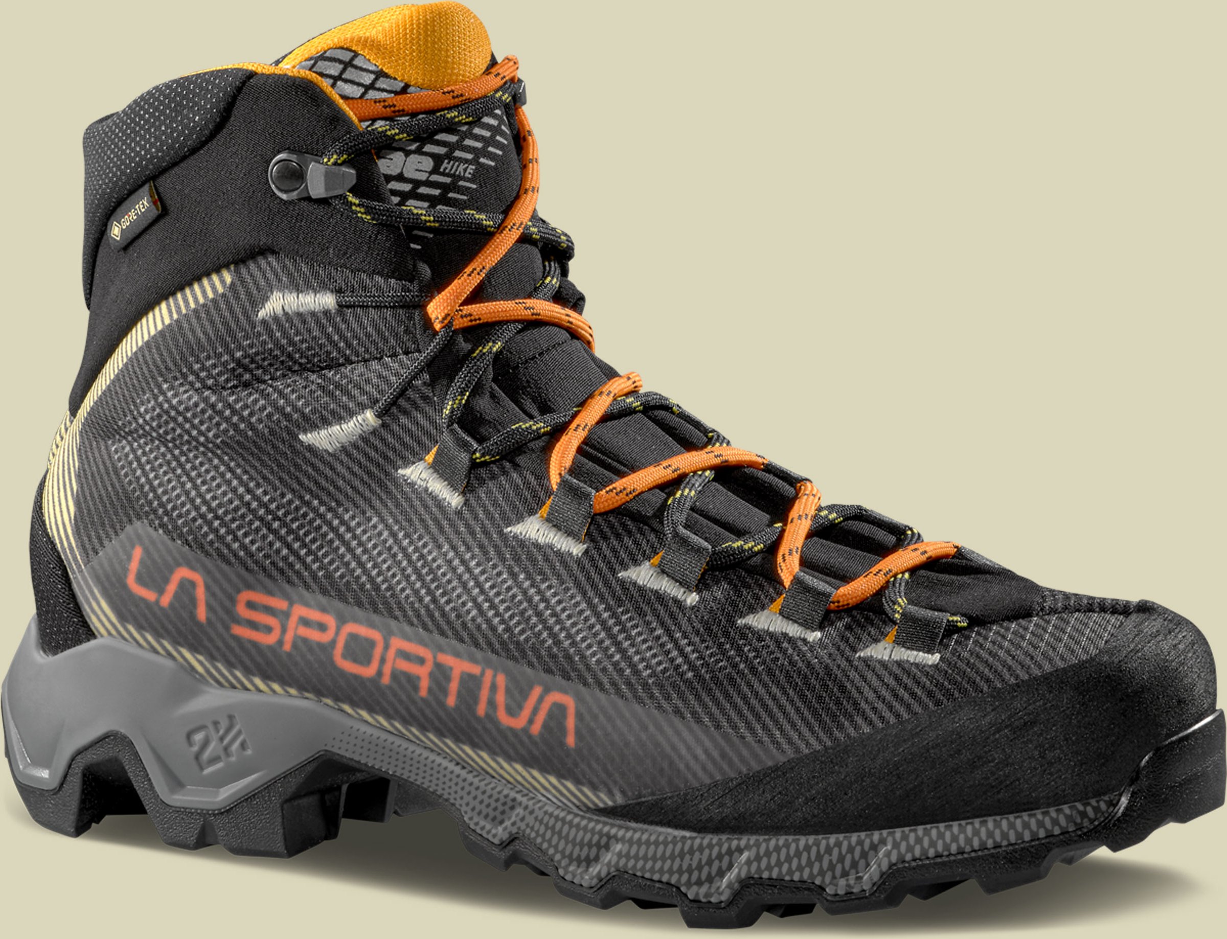 Aequilibrium Hike GTX Men 42,5 grau - carbon/papaya