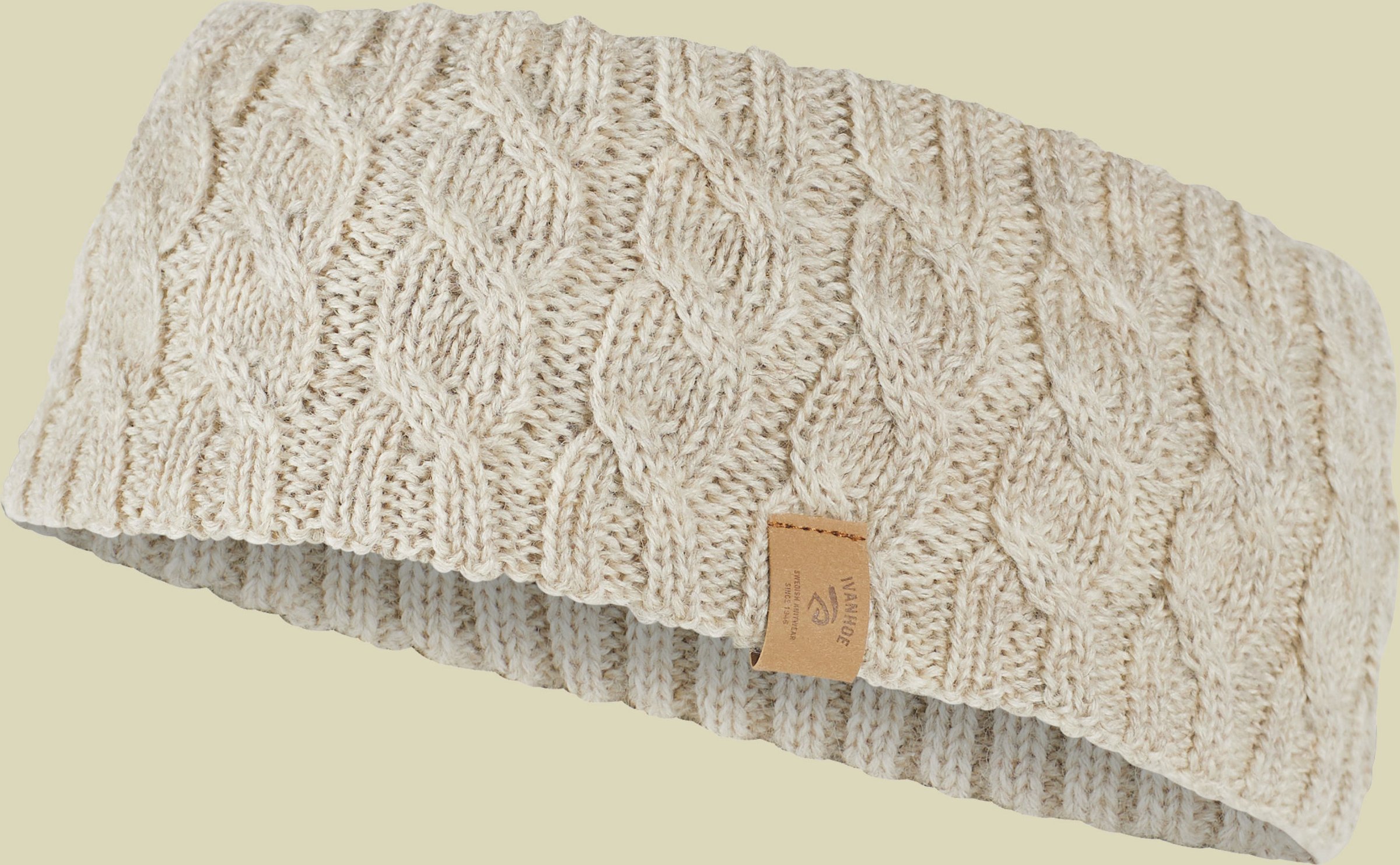 NLS Cable Headband one size beige - birch