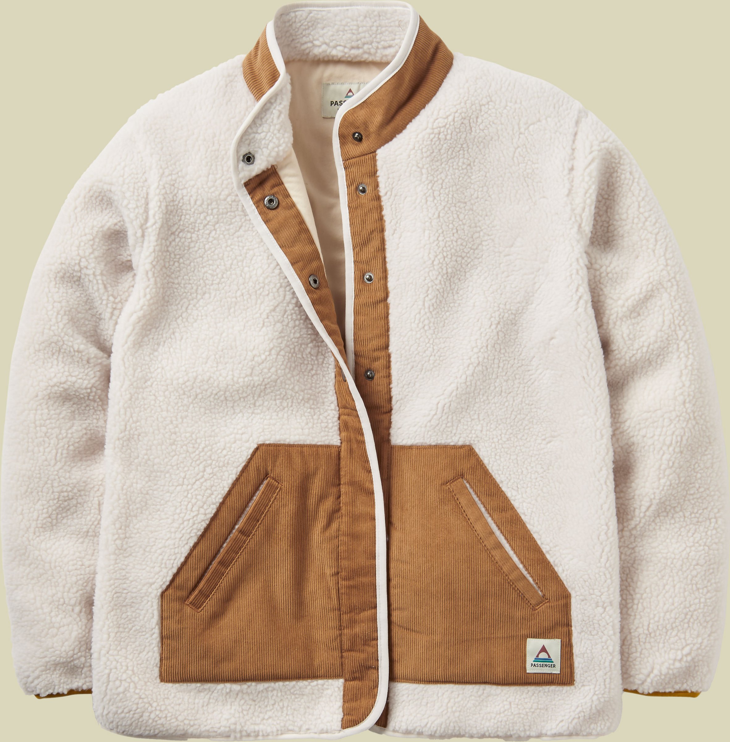 Clover 2.0 Recycled Sherpa Fleece Women XS weiß - vintage white