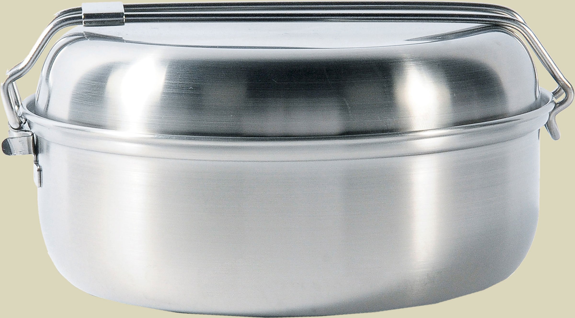 Camp Set Large Packmaß Ø 17,3 x 8 cm Farbe edelstahl