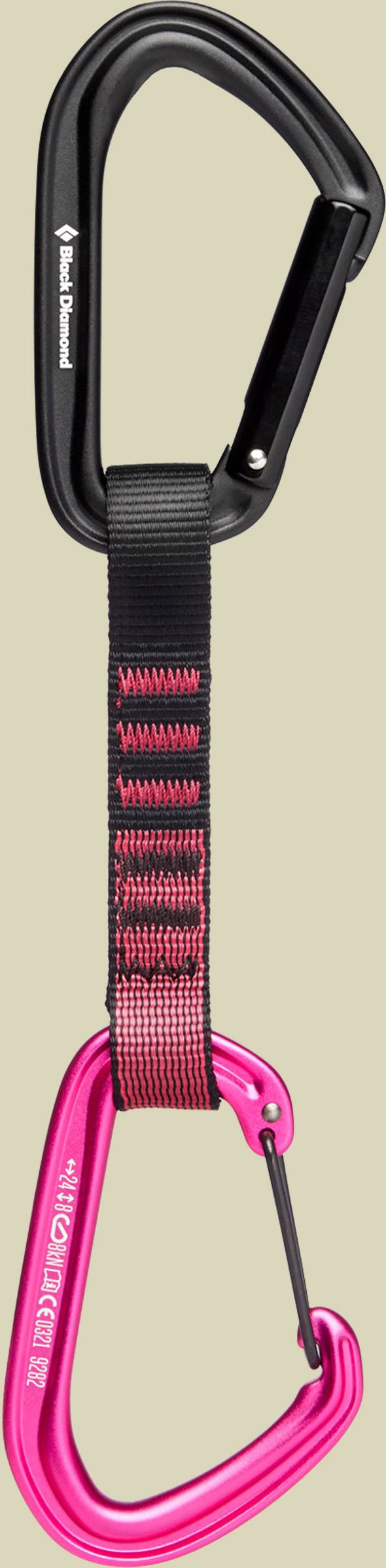 Hotforge Hybrid Quickdraw Länge 16 cm Farbe ultra pink