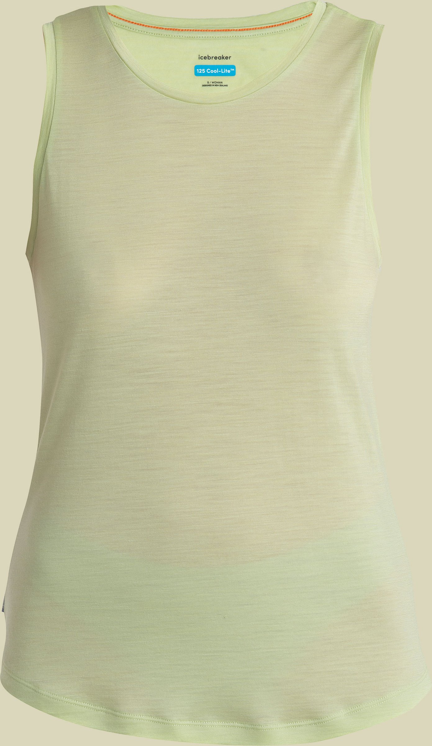 Merino 125 Cool-Lite Sphere III Tank Women L grün - glazen
