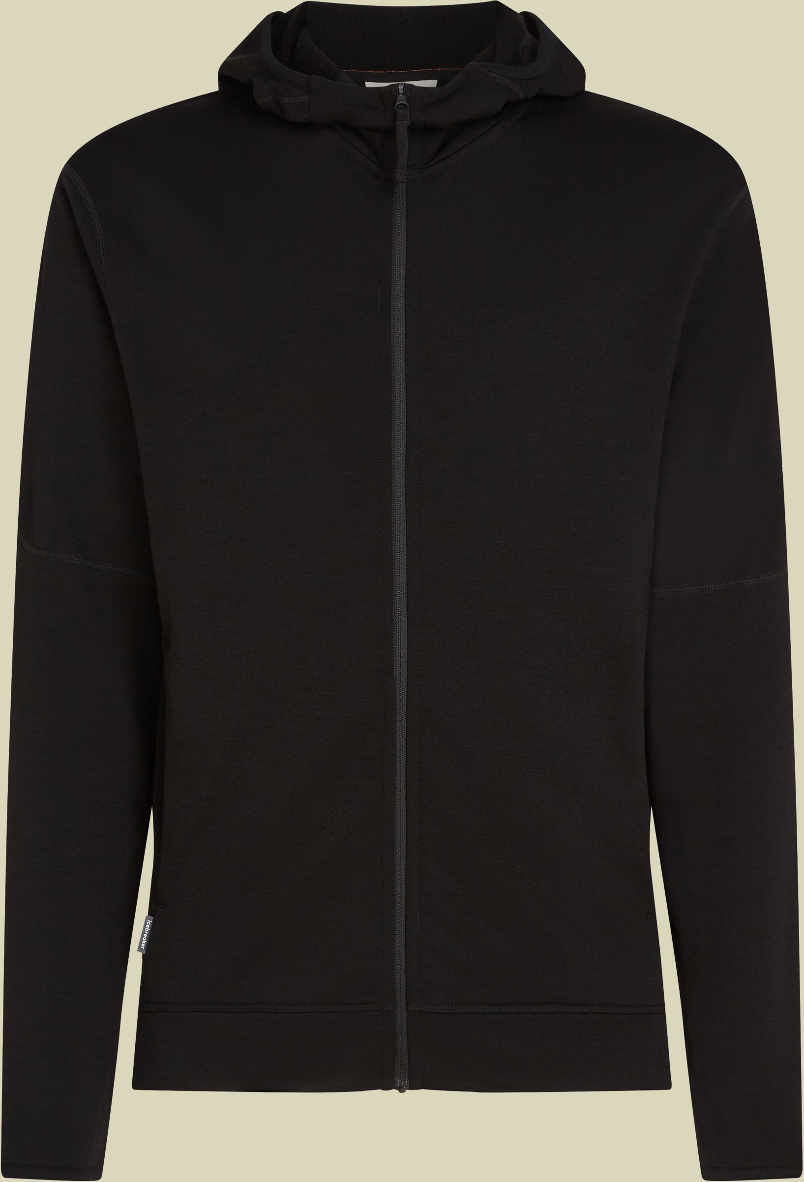 Merino 360 RealFleece Elemental LS Zip Hoodie Men S schwarz - black