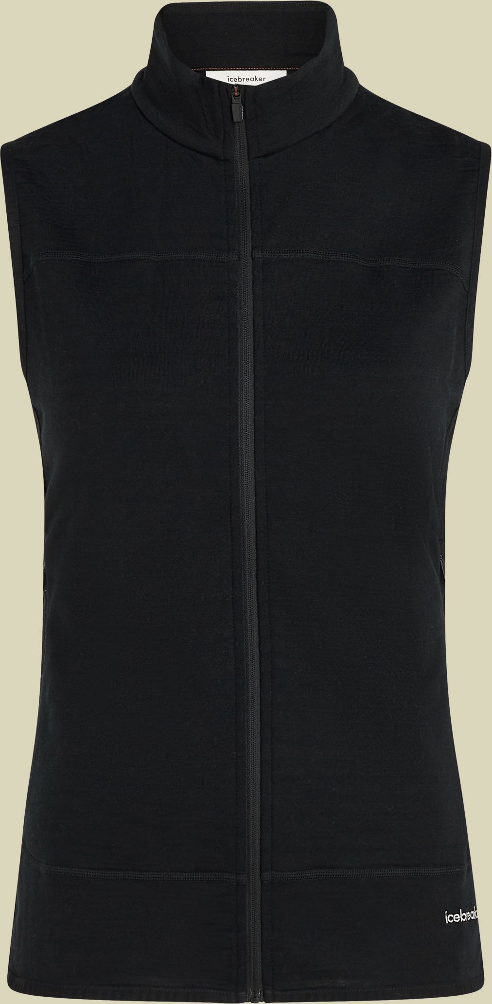 Merino Blend 300 RealFleece™ Descender Vest Women L schwarz - black