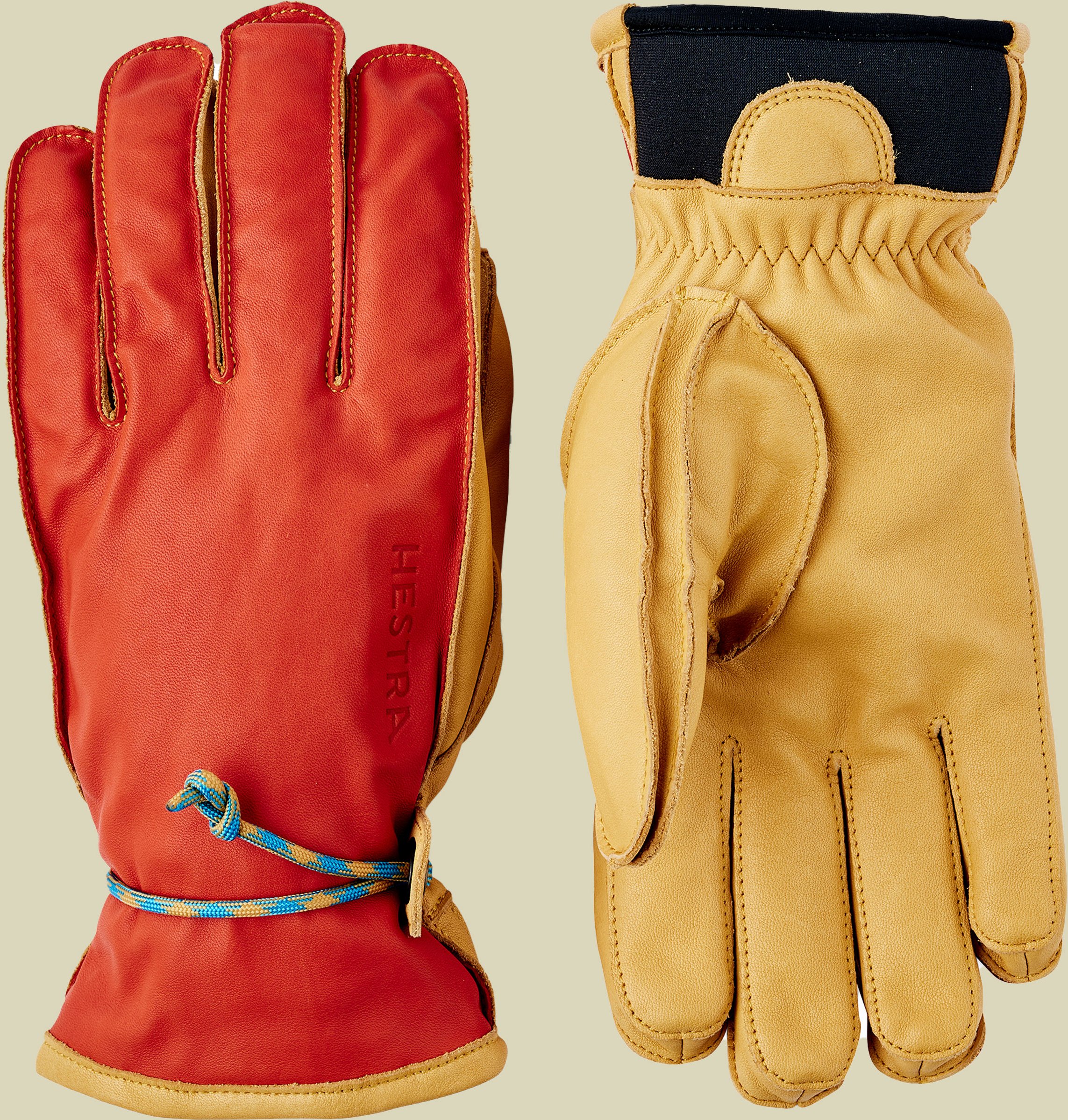 Wakayama rot 10 - flame red/tan