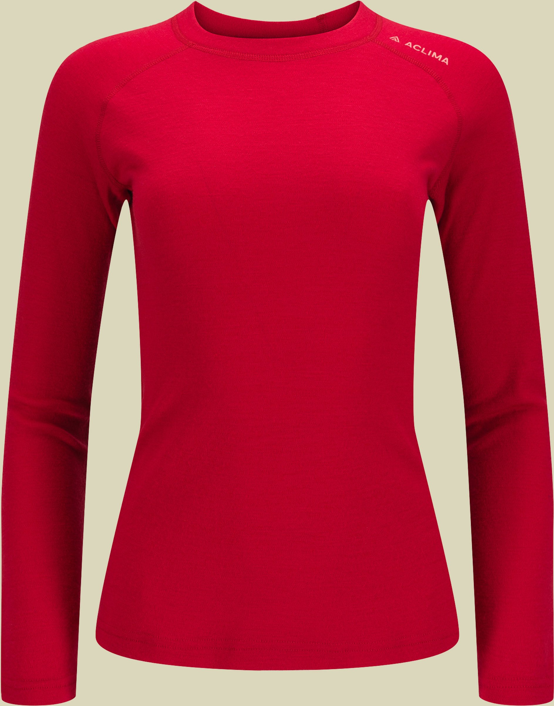 WarmWool Crew Neck Woman jester red XL