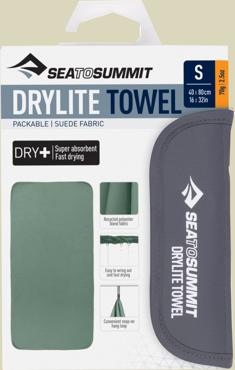 Drylite Towel Größe S Farbe sage