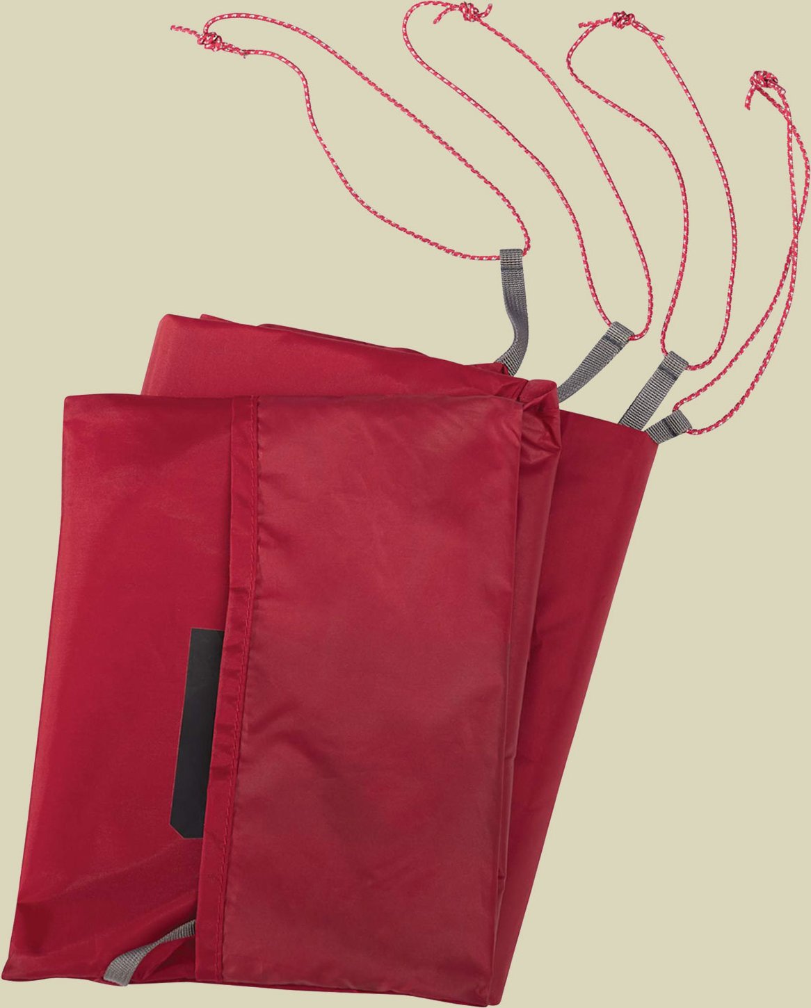 Footprint Universal 3 Personen Größe 208 x 160 cm Farbe red