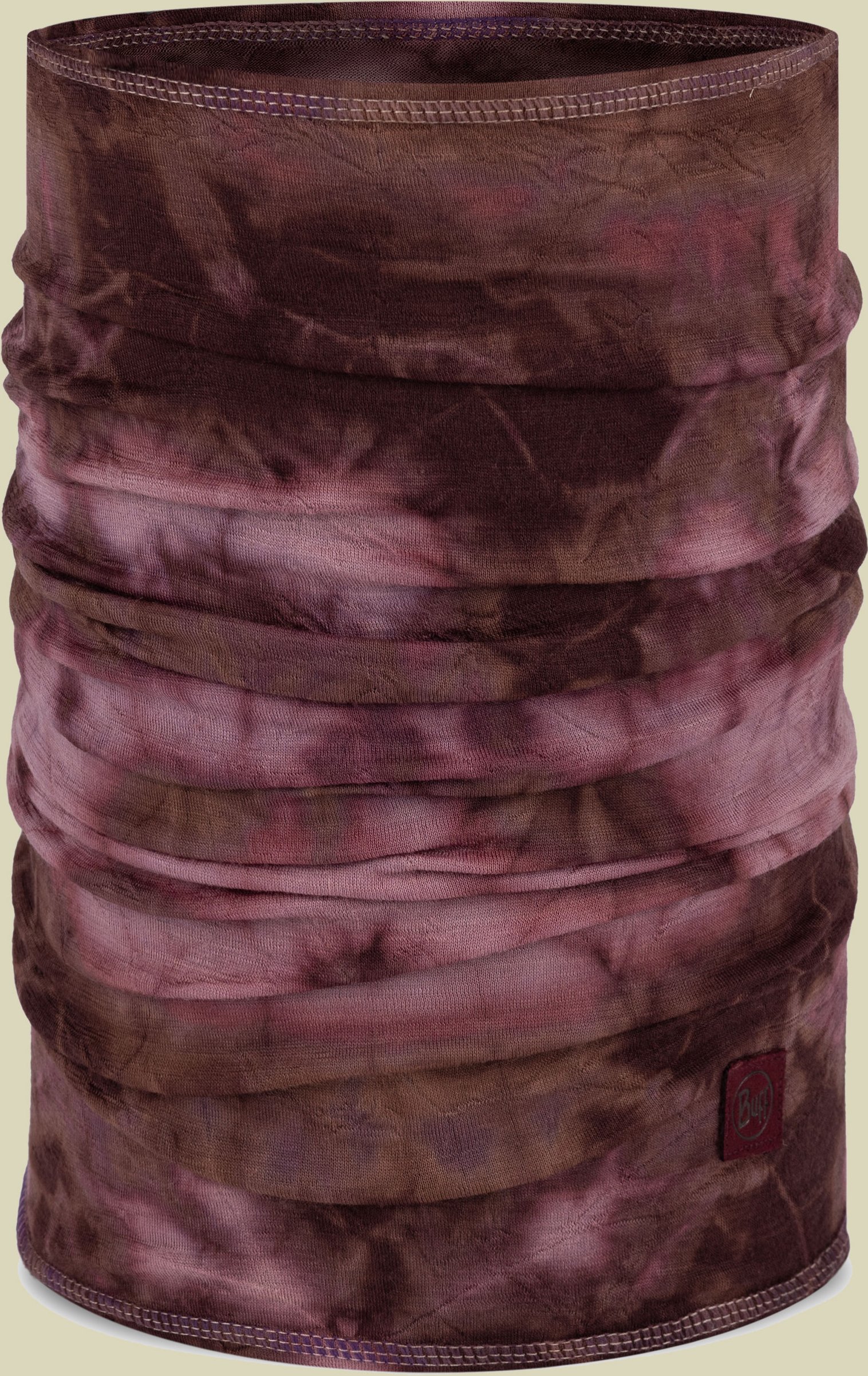 Merino Lightweight Natural Dye one size rot - burgundy