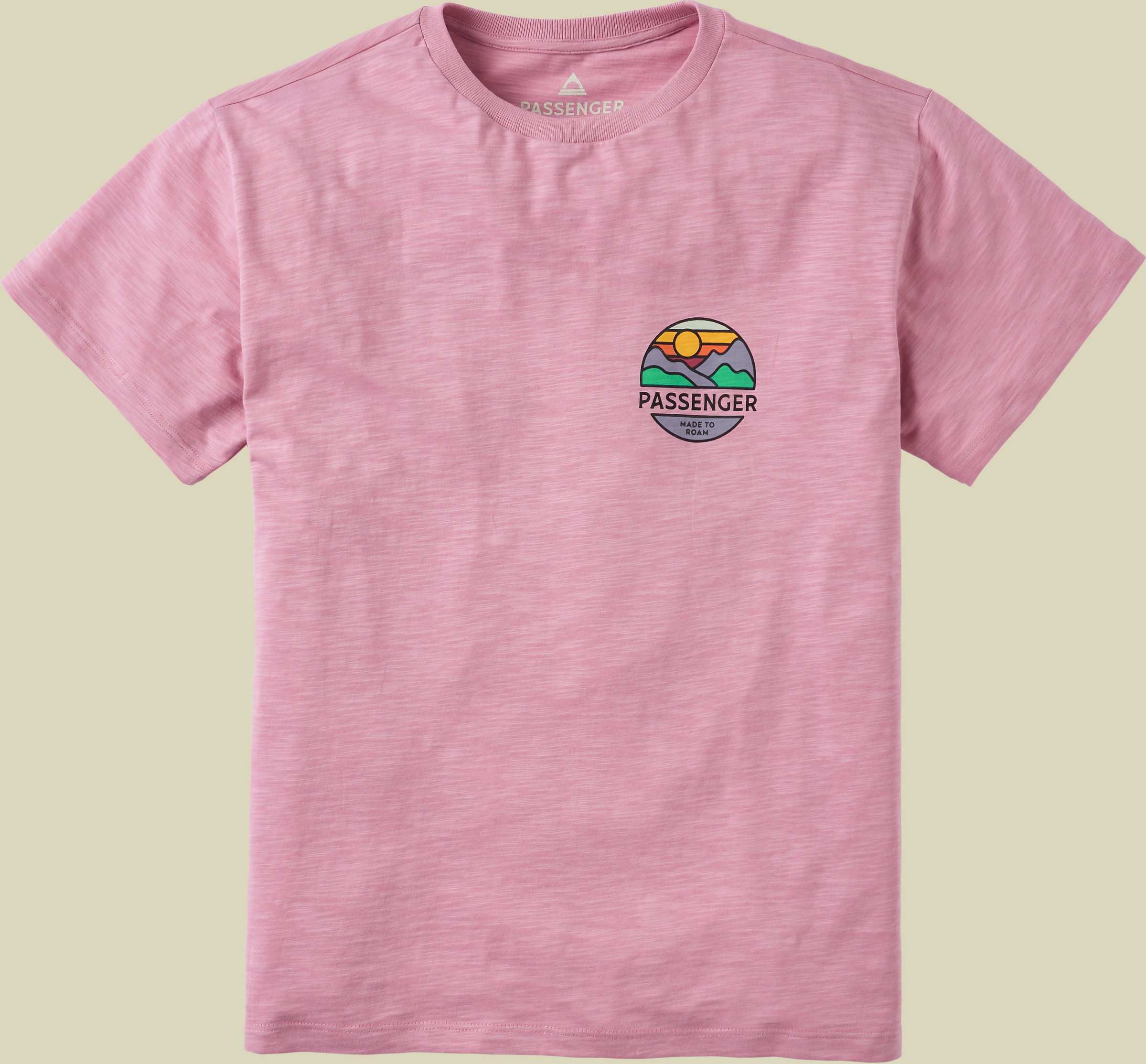 Laidback Recycled Cotton T-Shirt Women S pink - pink haze