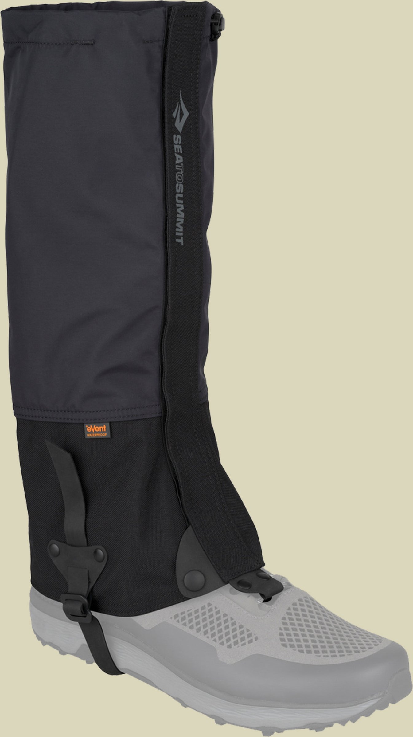Alpine eVent Gaiters Größe S Farbe black