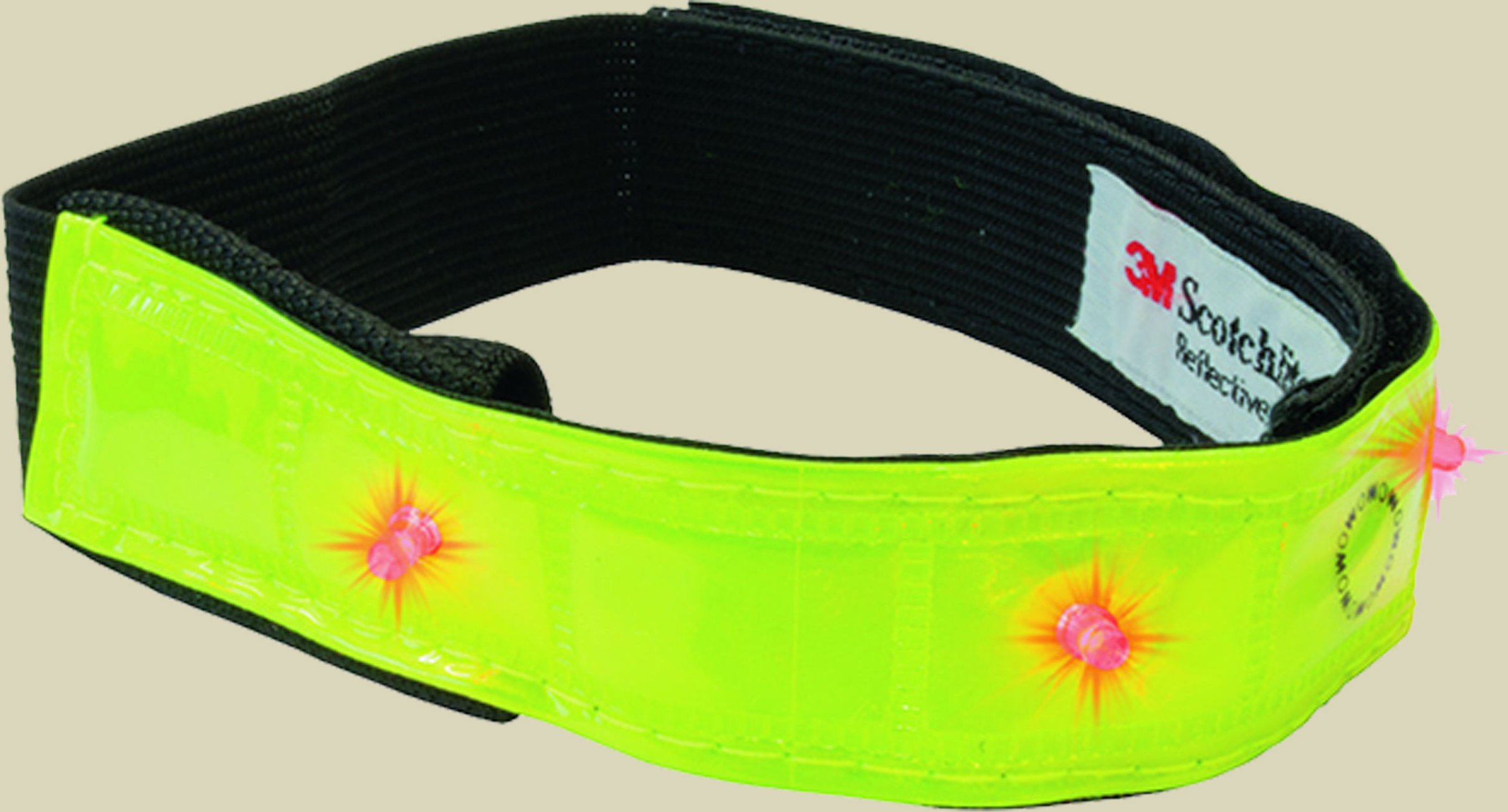 Smart Bar LED-Reflex-Band Farbe gelb