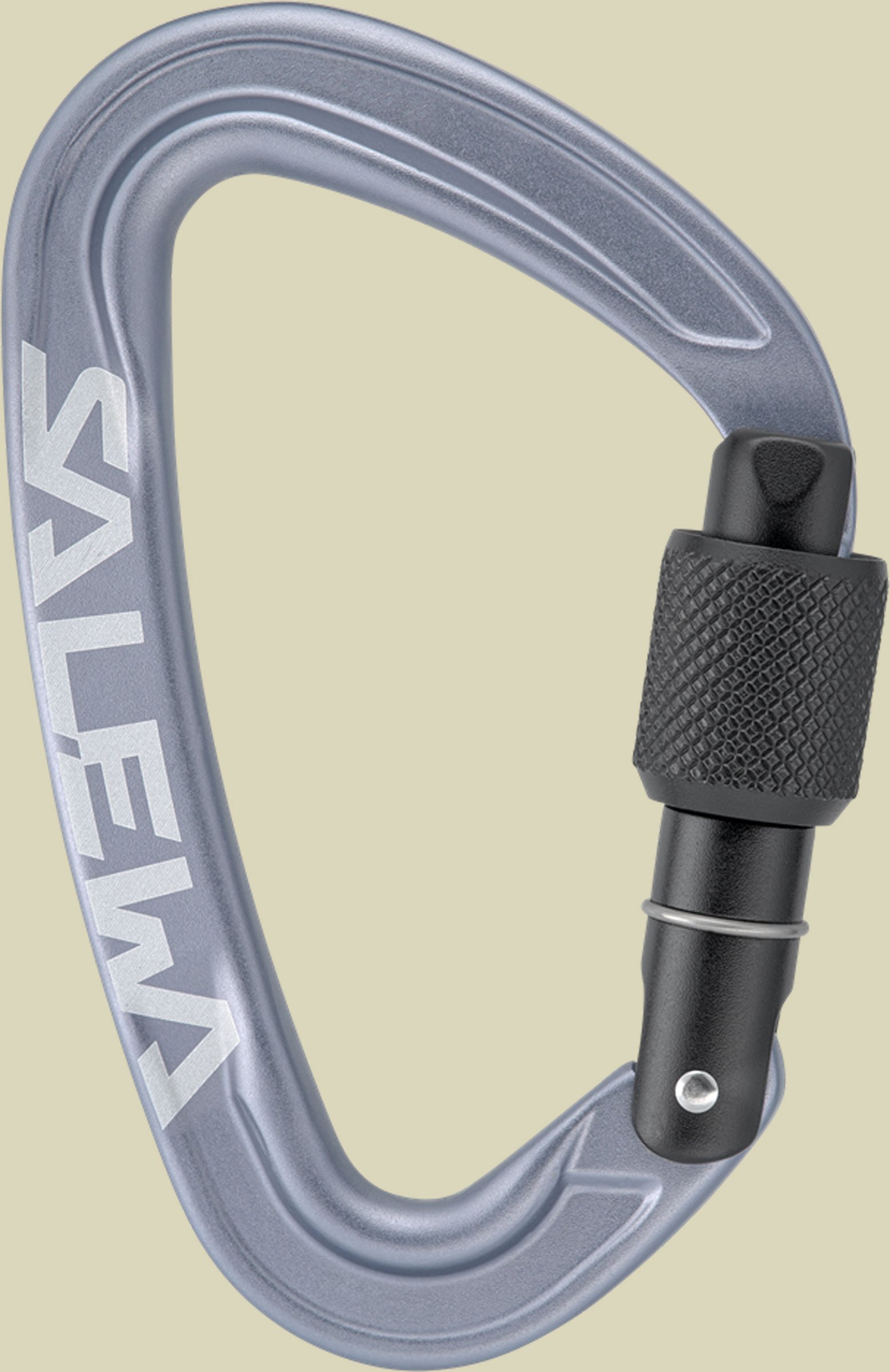 Ortles Screw Carabiner one size grau - grey