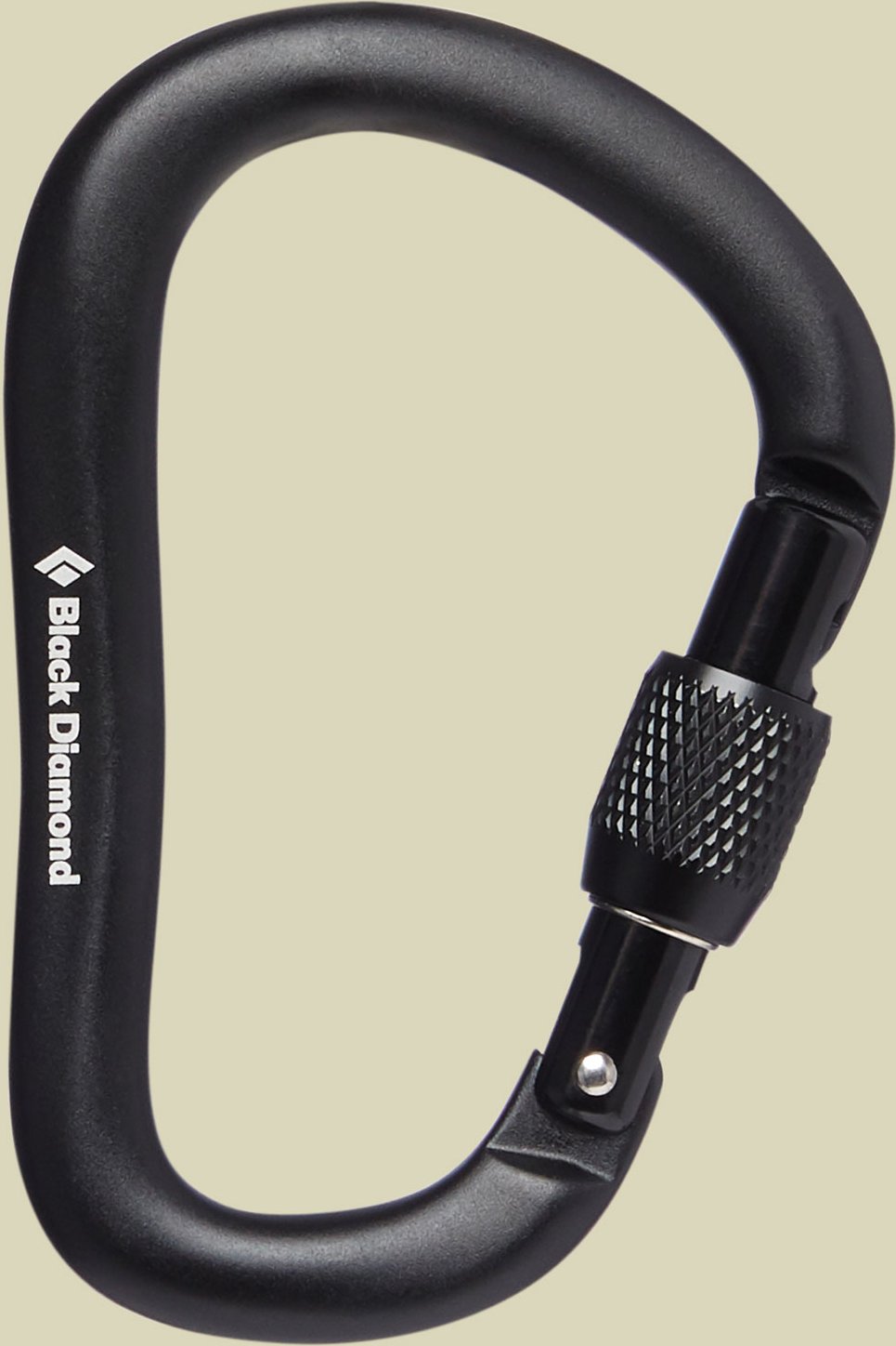 Rocklock Screwgate Carabiner Farbe black