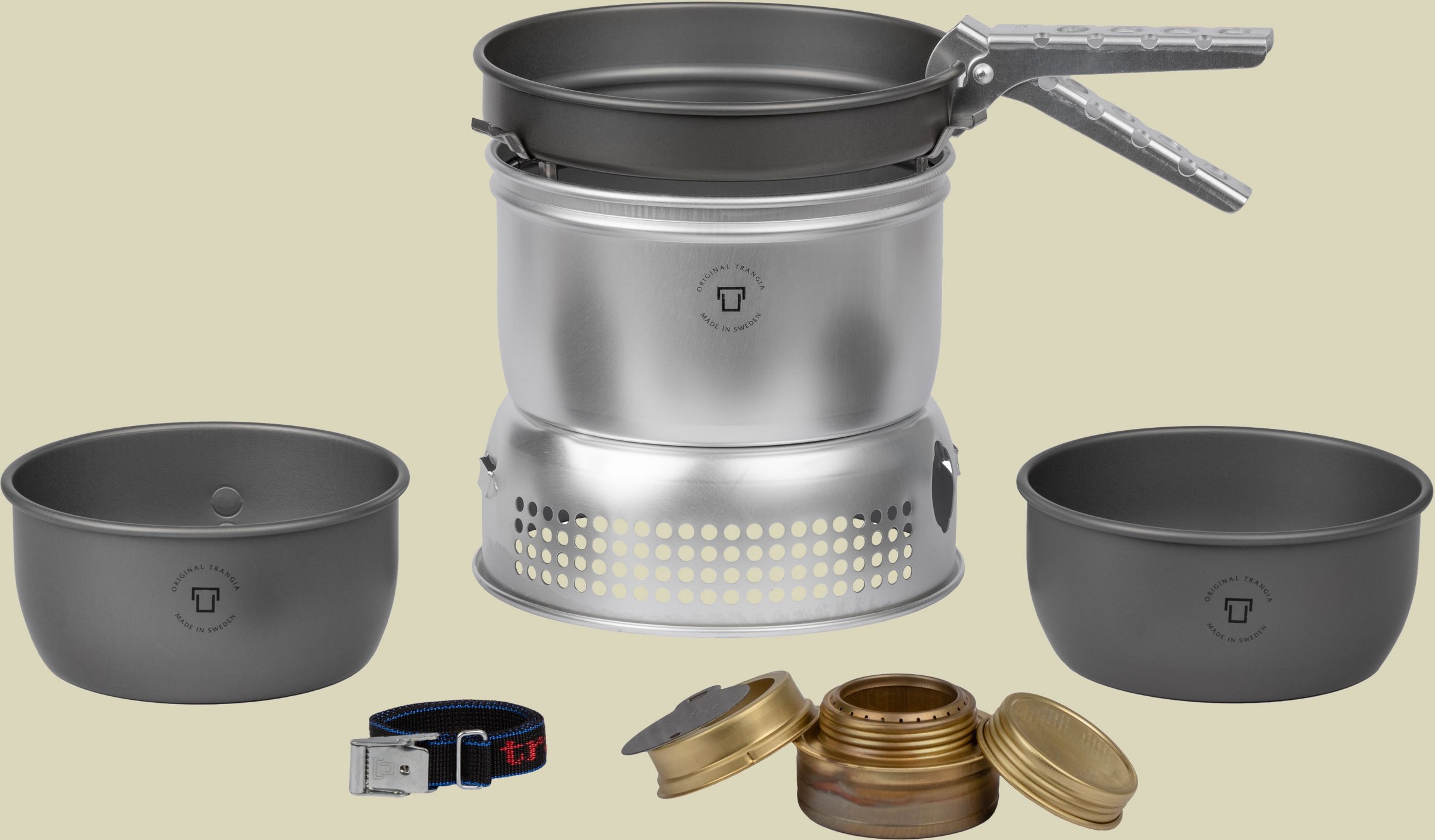 Sturmkocher klein HA ALU Töpfe + Windschutz 27-7UL/HA ohne Wasserkessel