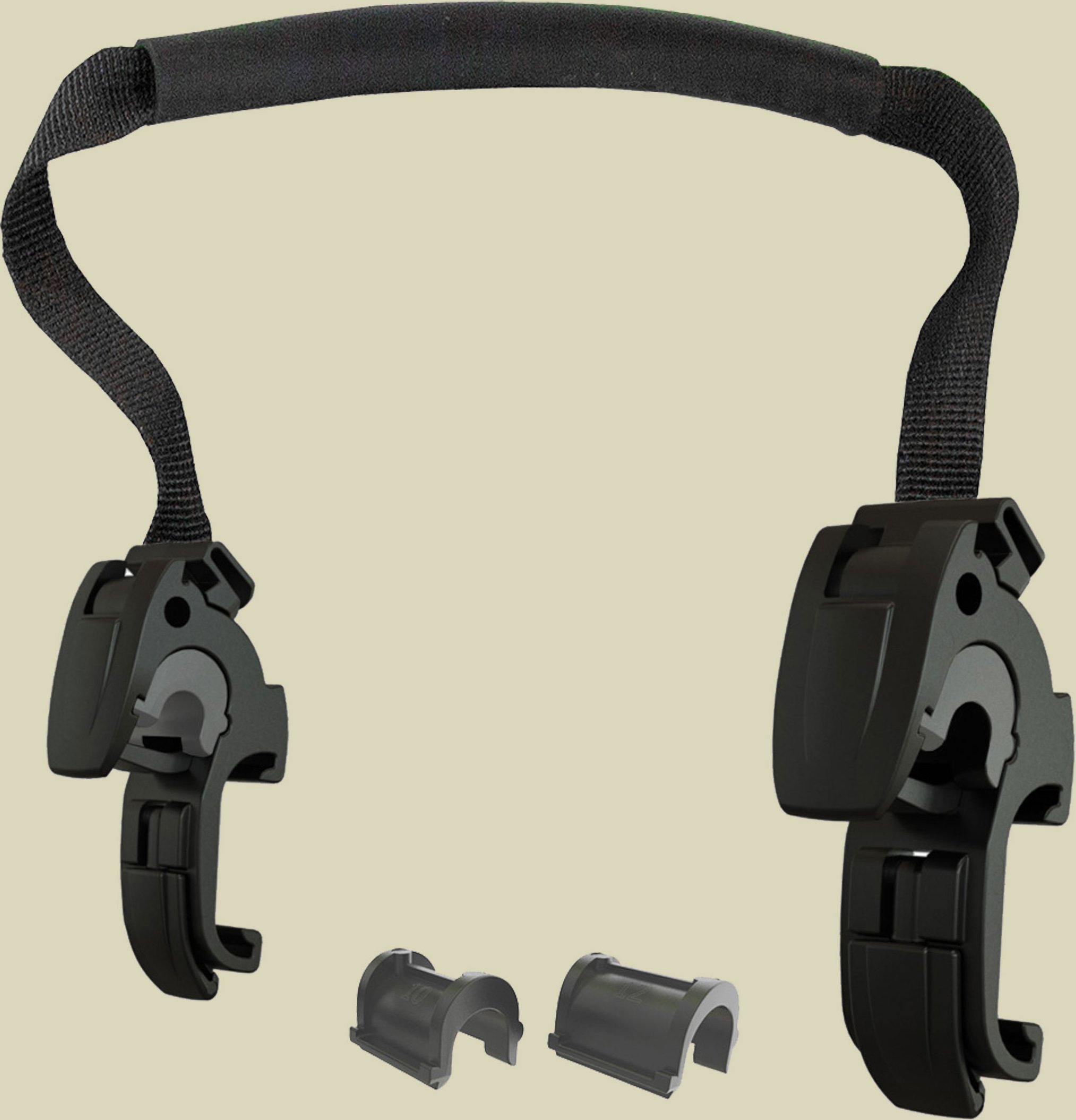 QL2.1 Haken mit verstellbarem Gurt 16 mm komplett mit Einsätzen 8, 10, 12 mm