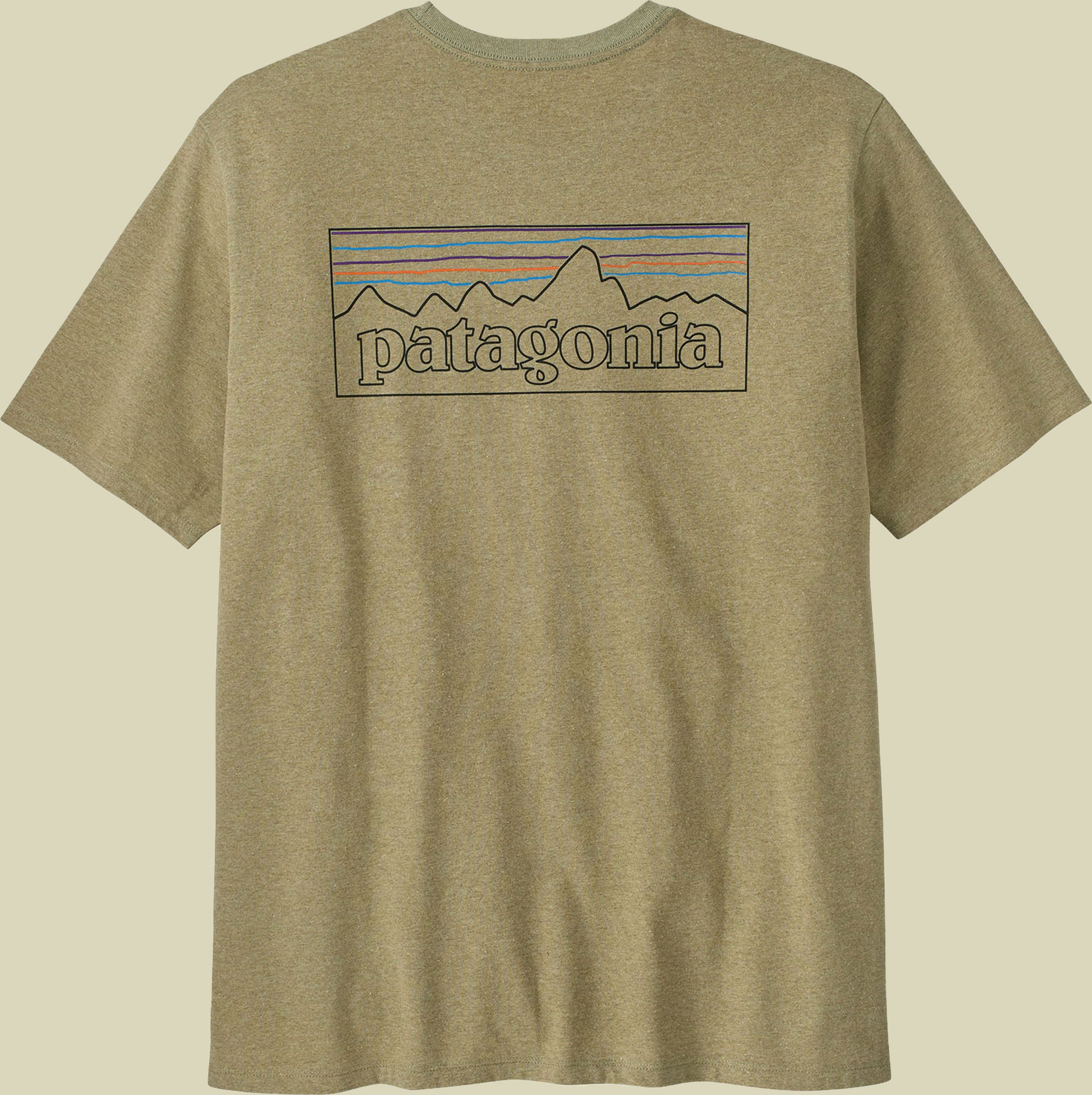 P-6 Logo Responsibili-Tee Men grün II XL - P-6 outline: gumtree green