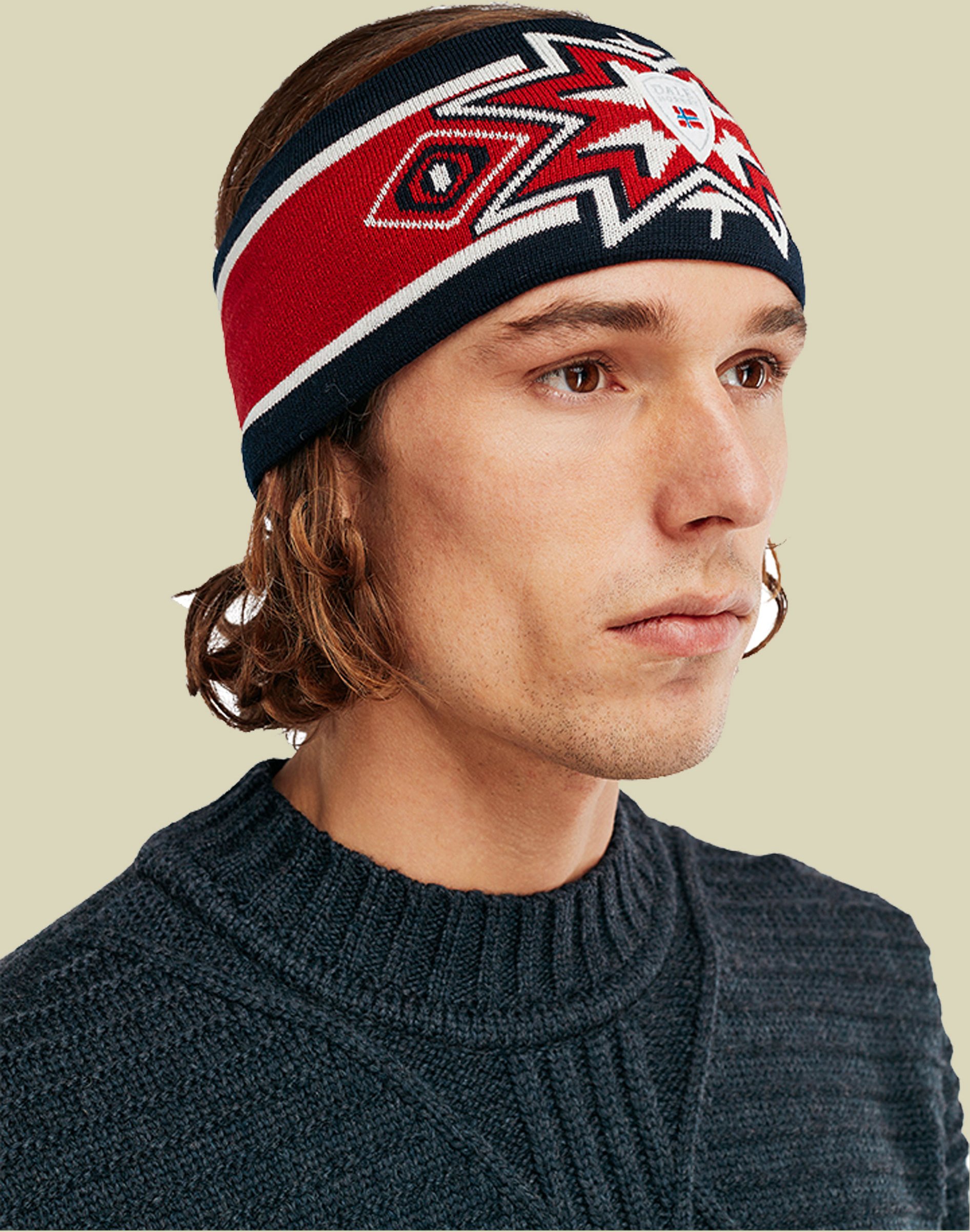 Olympia Headband Größe one size Farbe raspberry navy offwhite