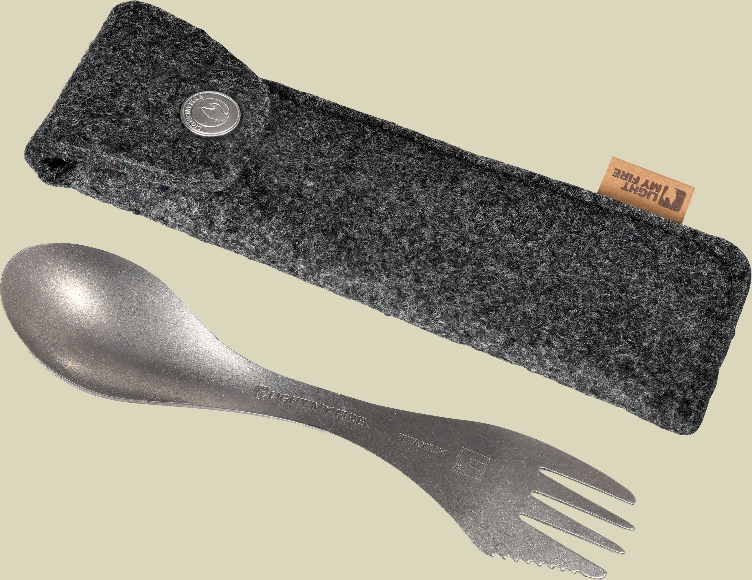 Swedish Spork Kit titanium