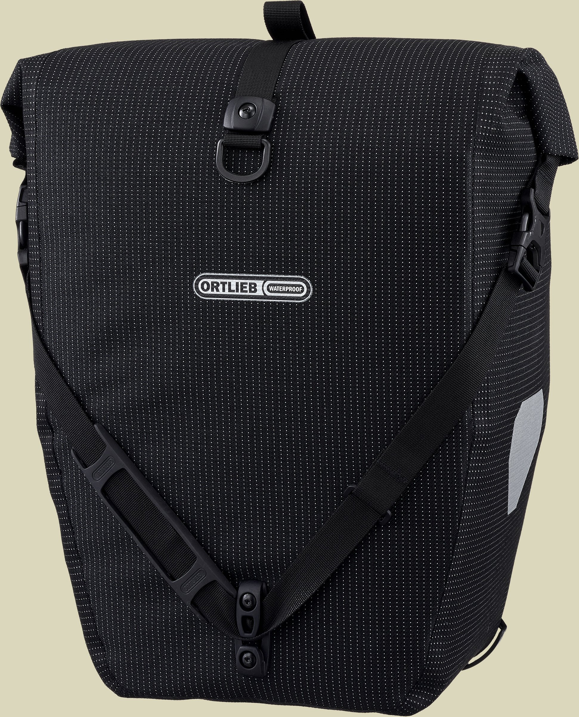 Back-Roller High Visibility QL3.1 one size schwarz - black reflective