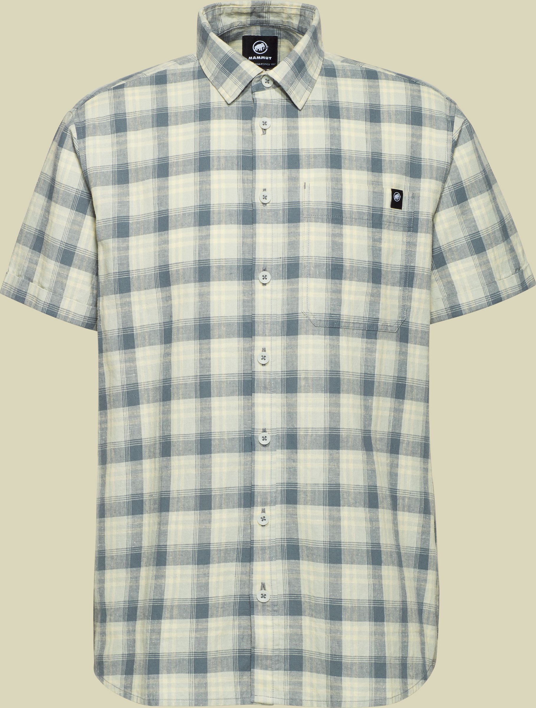 Trovat Summer Shirt Men M beige - silver sage-alvatern