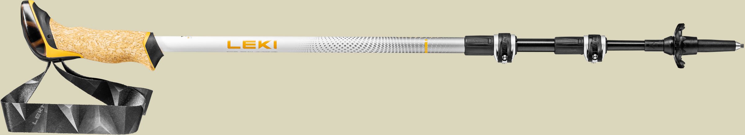 Cressida Länge 90 - 125 cm Farbe mango - white - silber