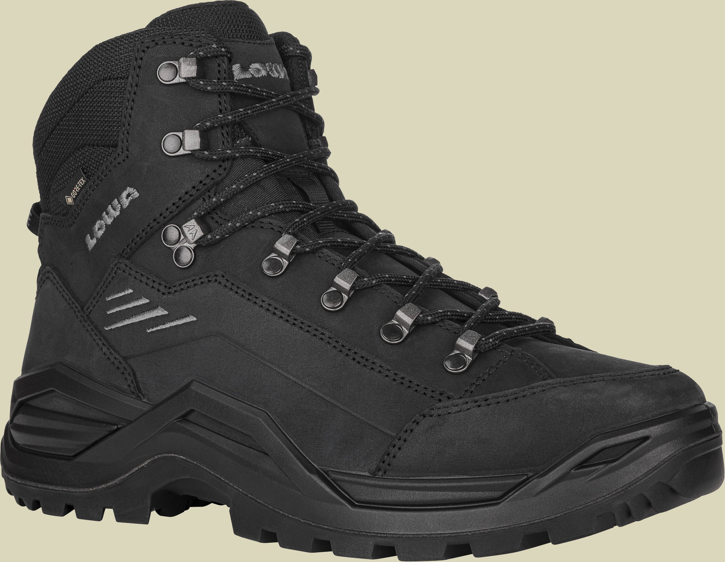 Renegade Evo GTX Mid Wide Men UK 8,5 schwarz - tiefschwarz