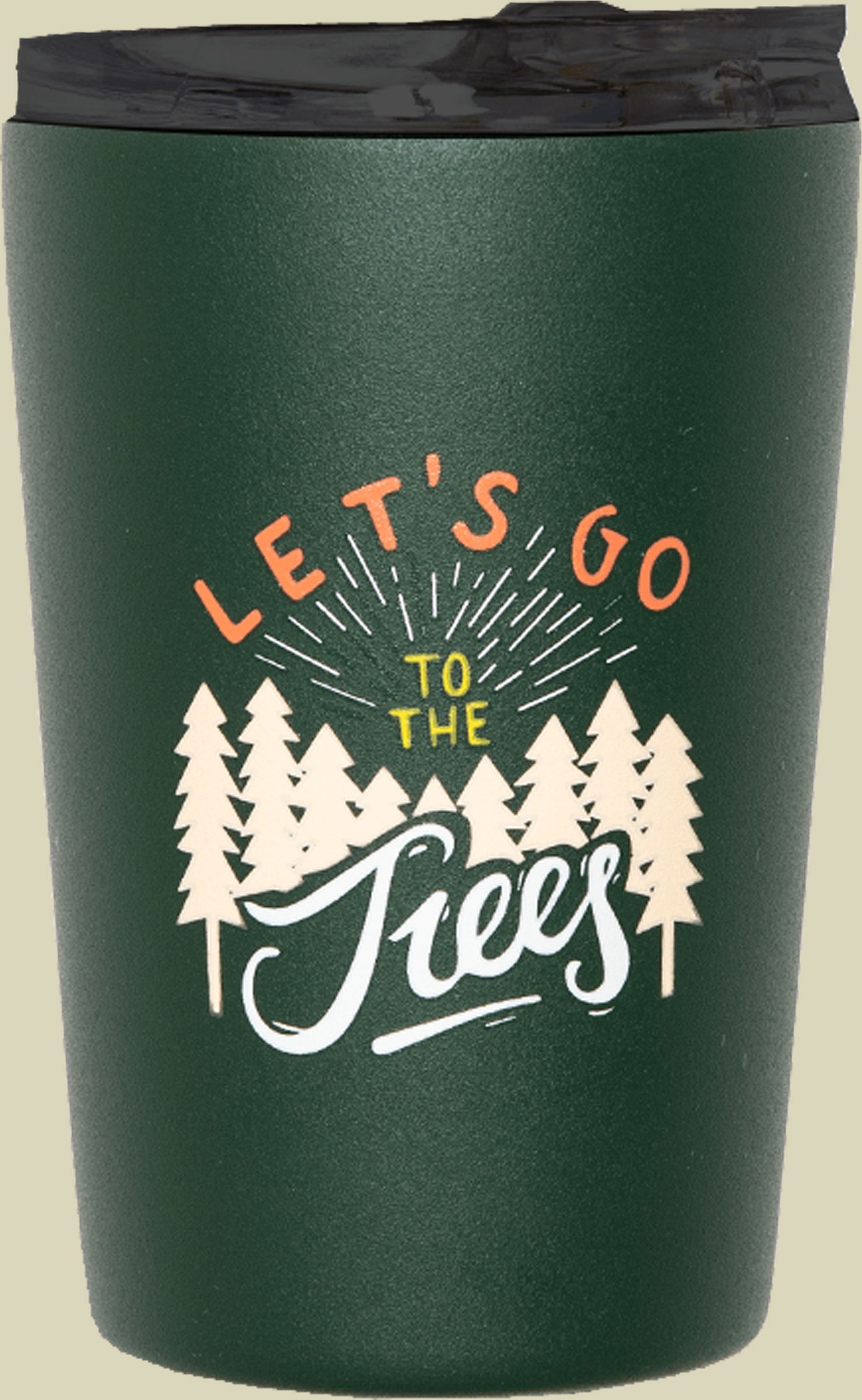 Kaffee Becher Let`s go to the trees Volumen: 300 ml