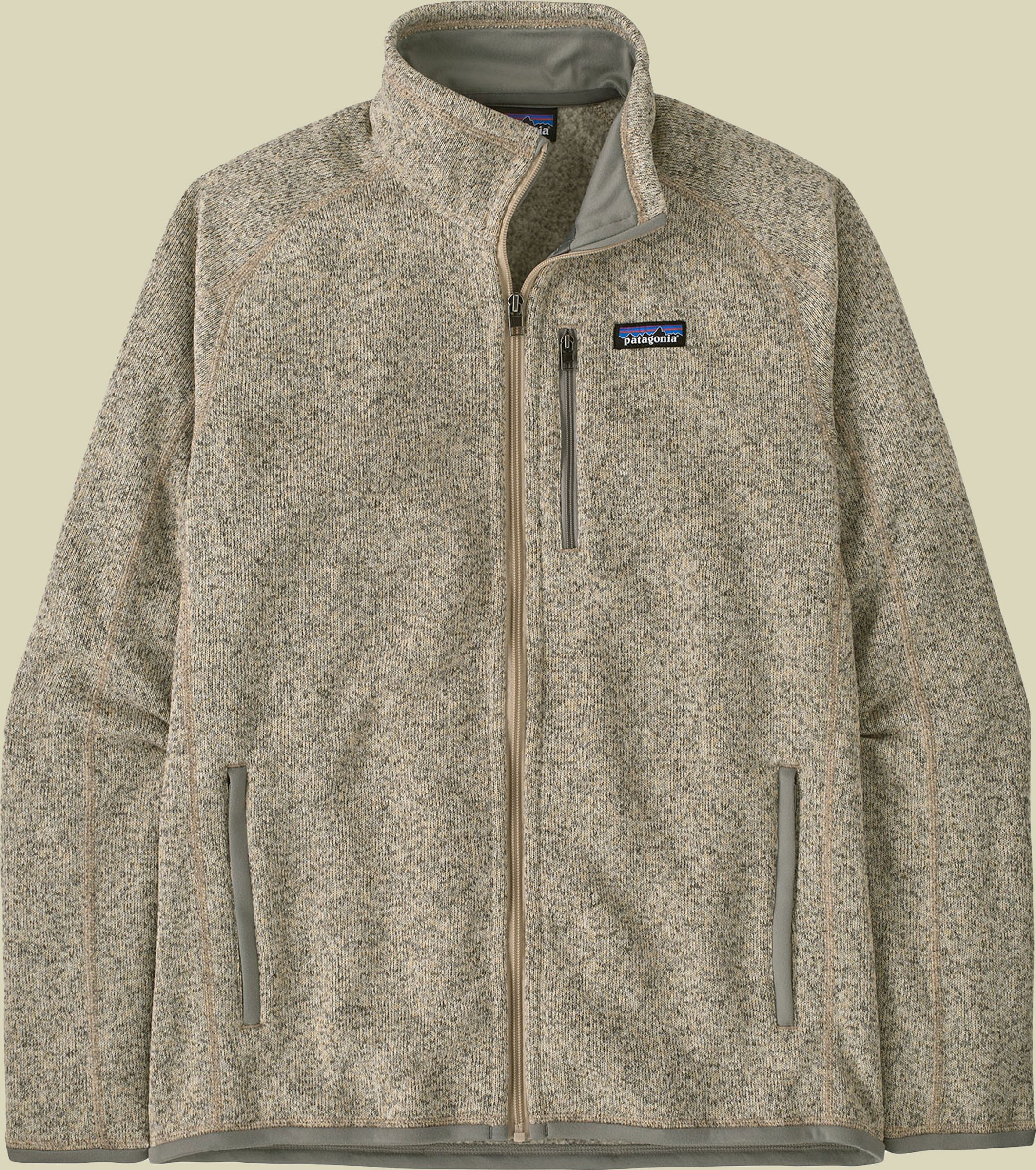 Better Sweater Jacket Men grau II XL - nautilus tan