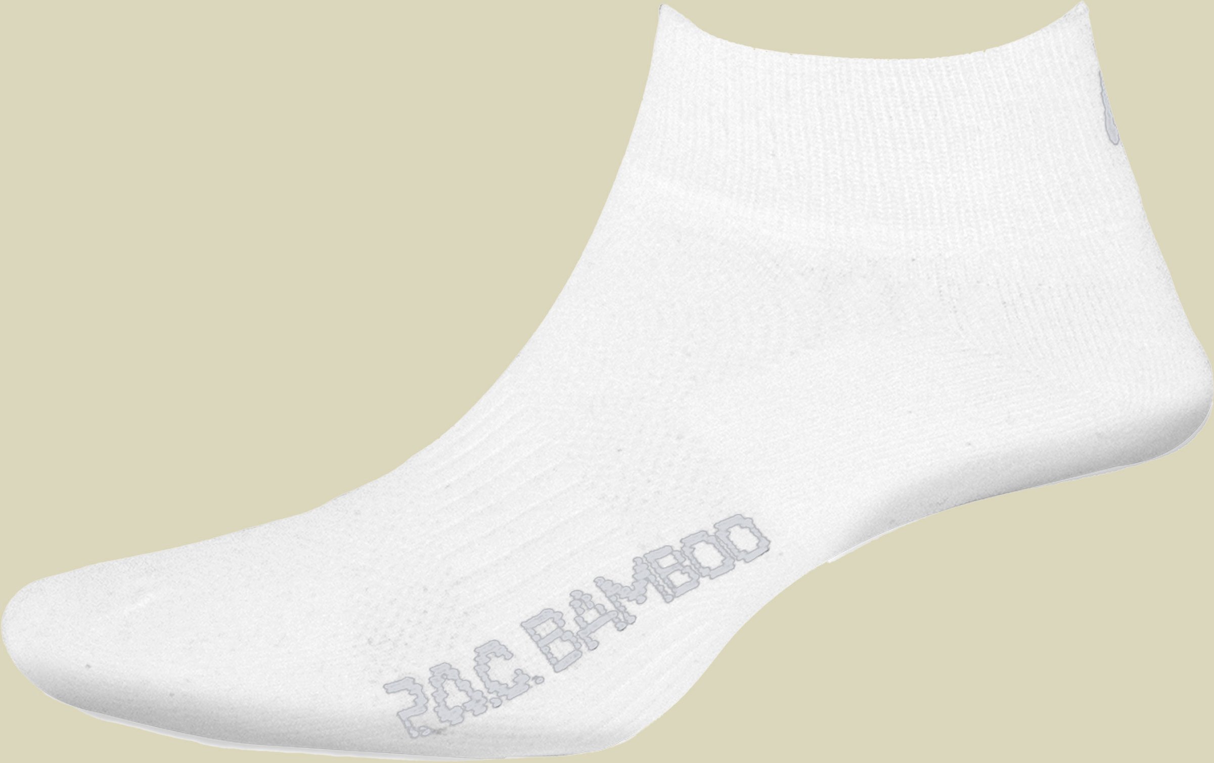 P.A.C. SP Bamboo Quarter Unisex 39-42 weiß - white