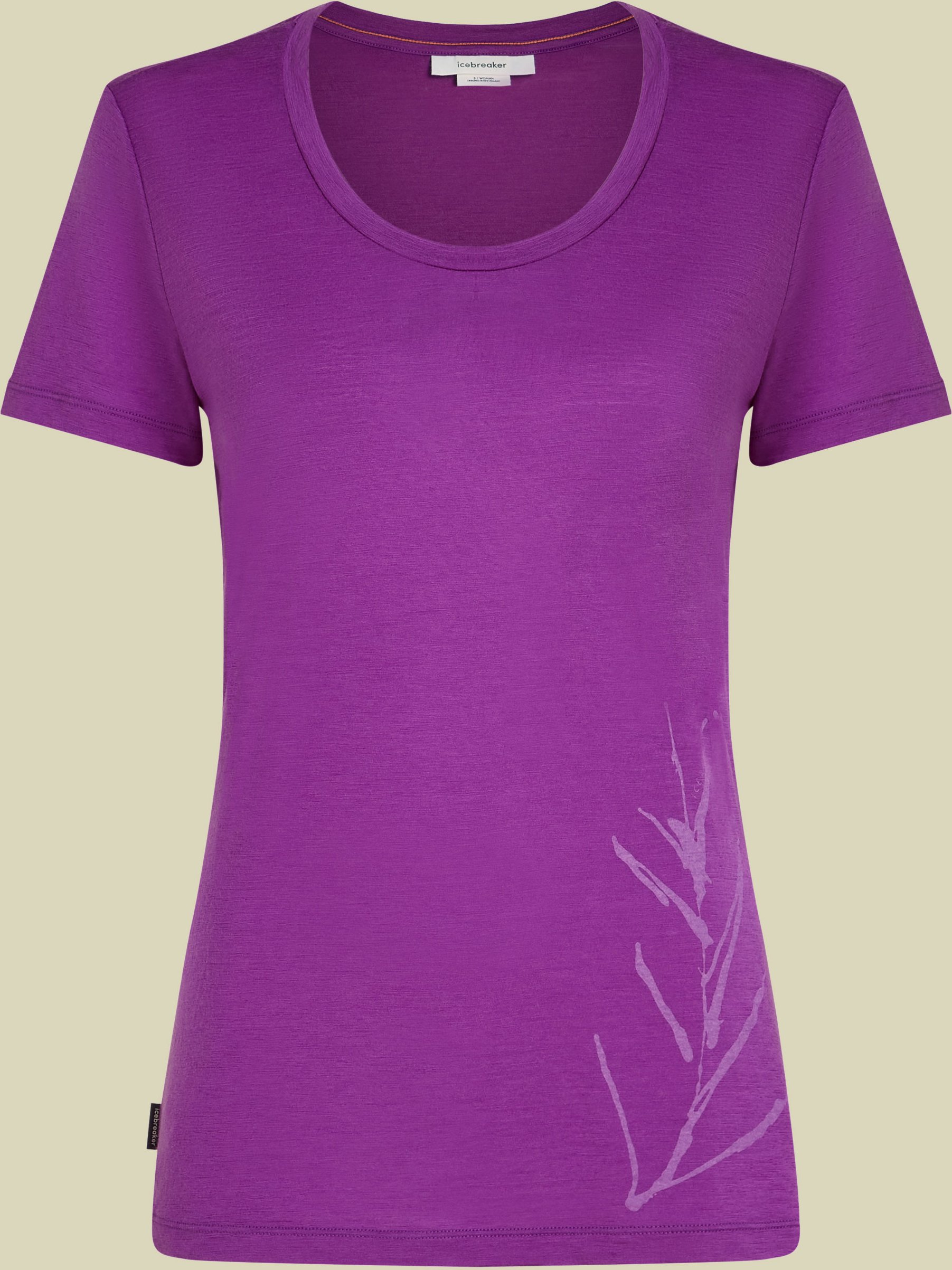 Merino 150 Tech Lite III SS Scoop Tee Panax M lila - passion