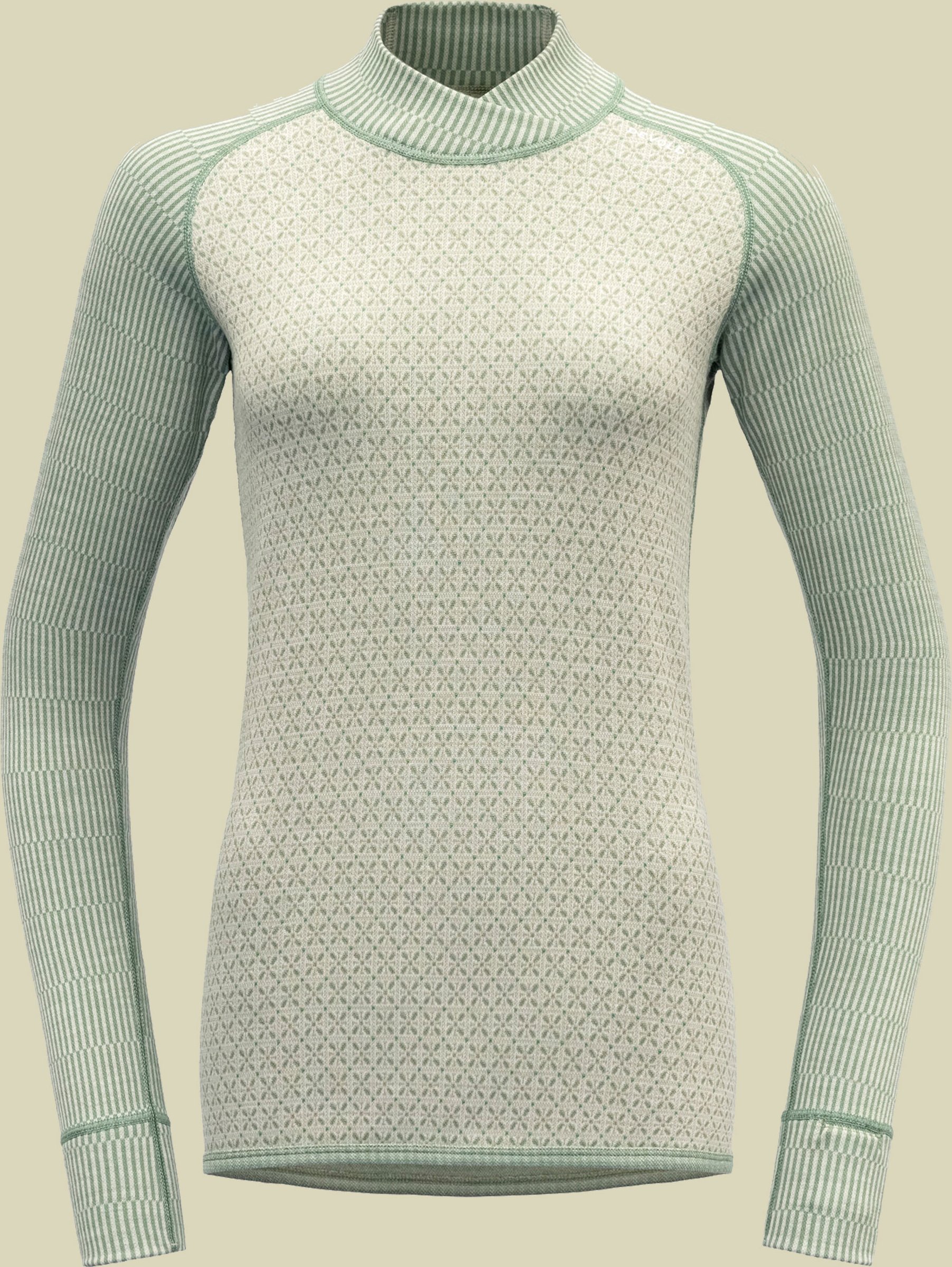 Kvitegga Merino 230 Cross Neck Woman raw white L