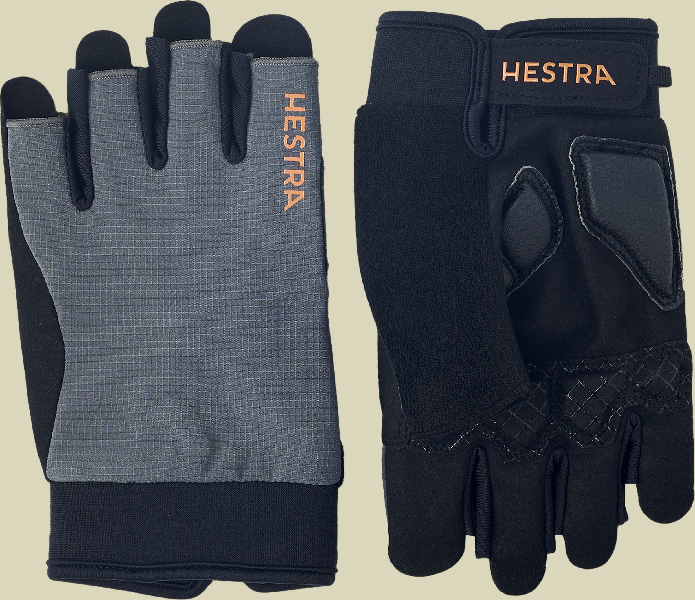 Bike Guard Short - 5 finger Größe 10 Farbe charcoal