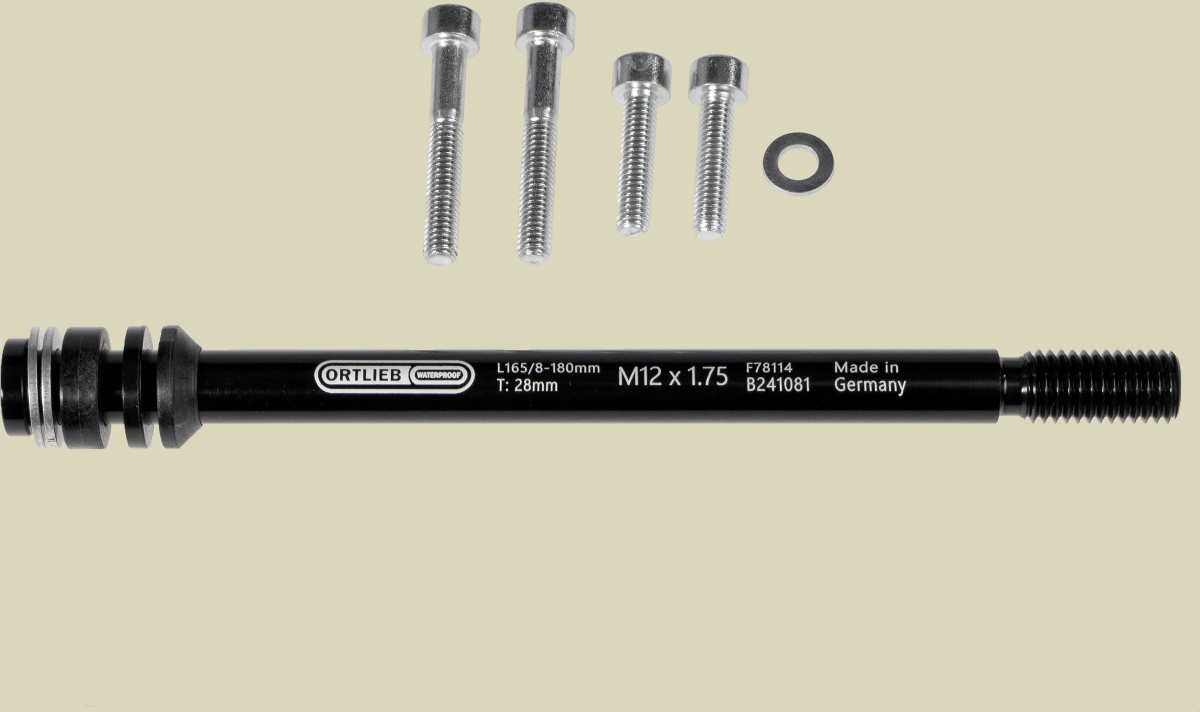 Thru Axle M6-Connector 1,75 mm