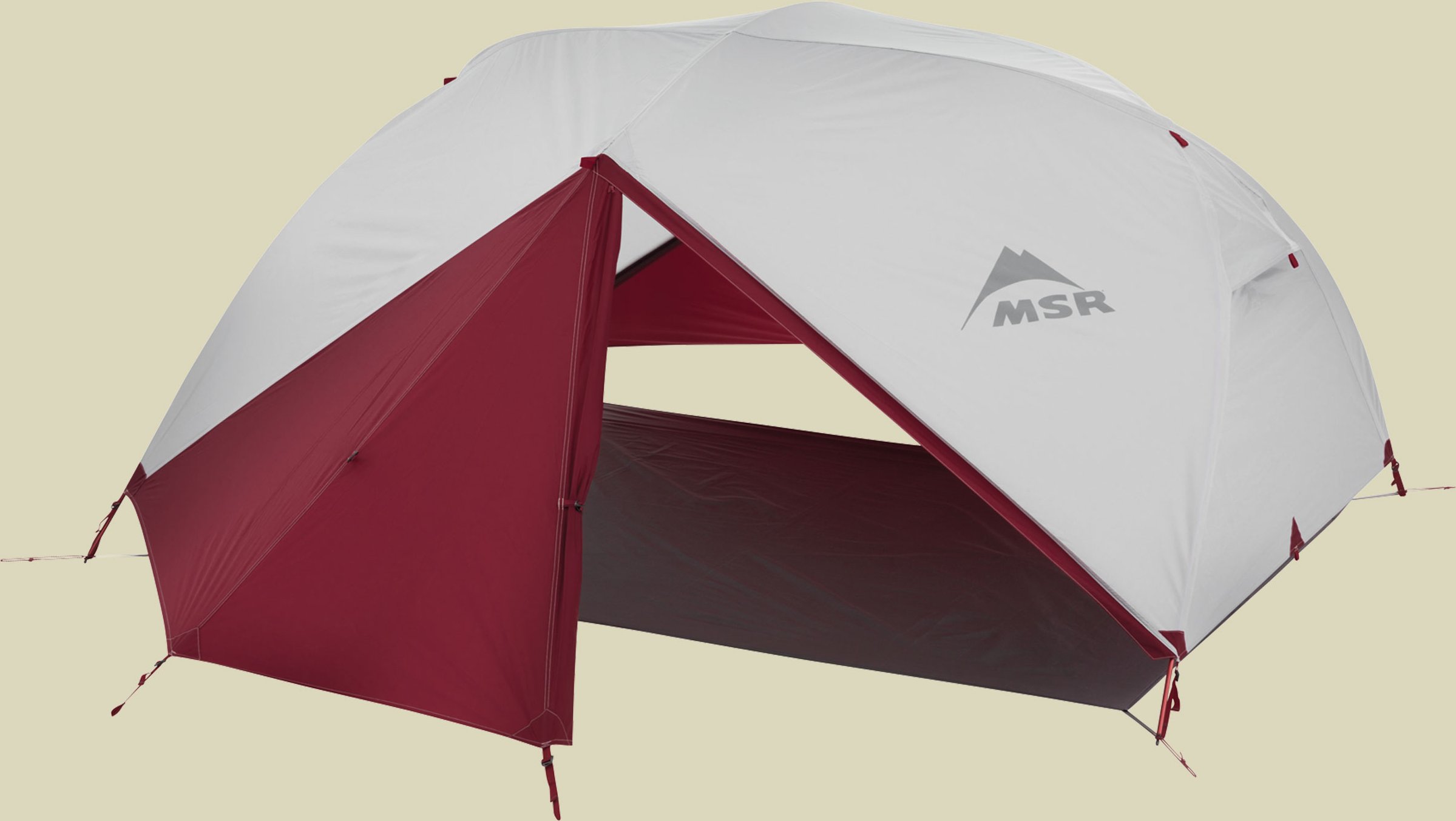 Elixir 3 V2 Backpacking Tent 3-Personen-Zelt Farbe: gray
