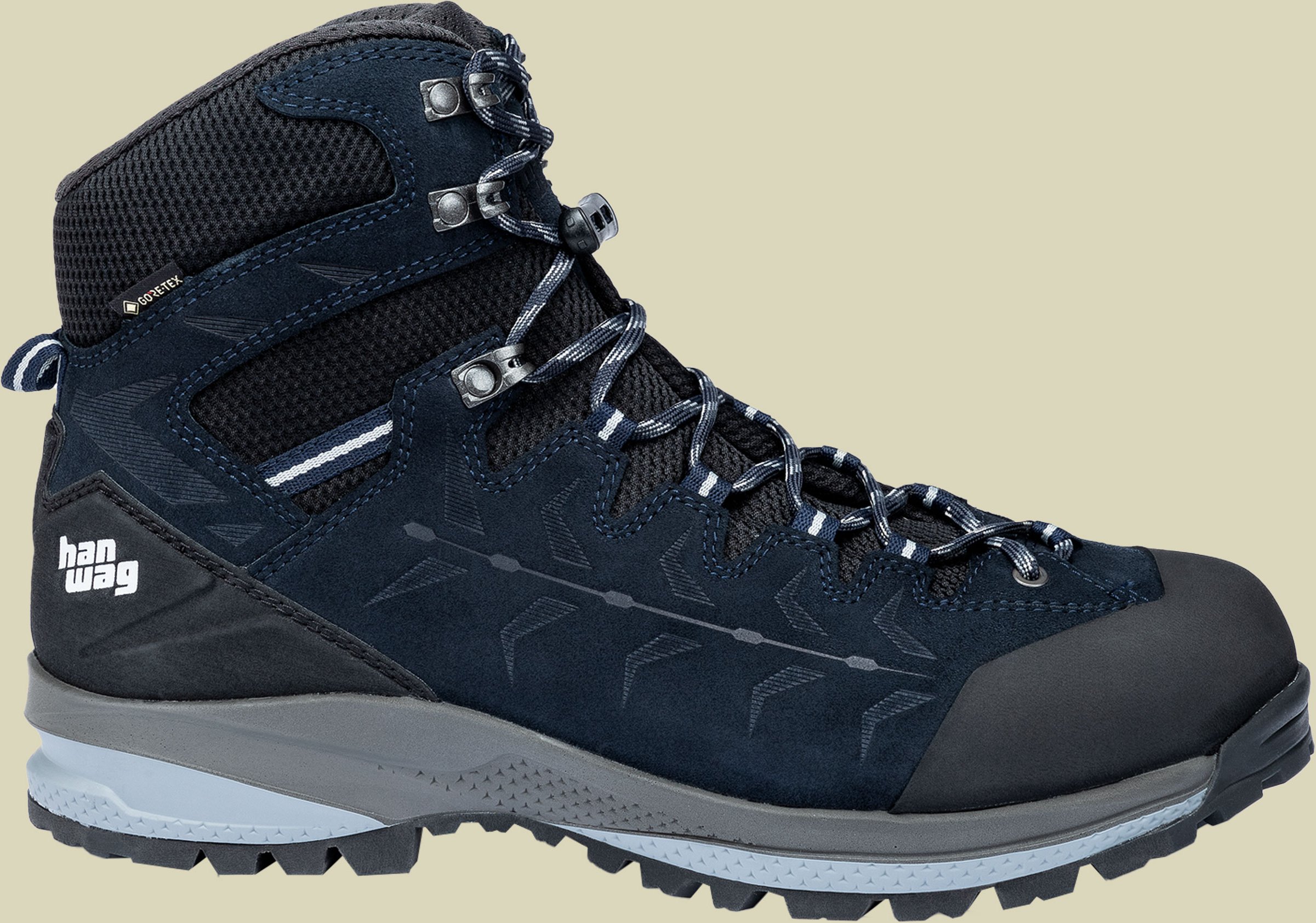 Makra Trek SF Extra GTX Men UK 10,5 blau II - Farbe navy/asphalt