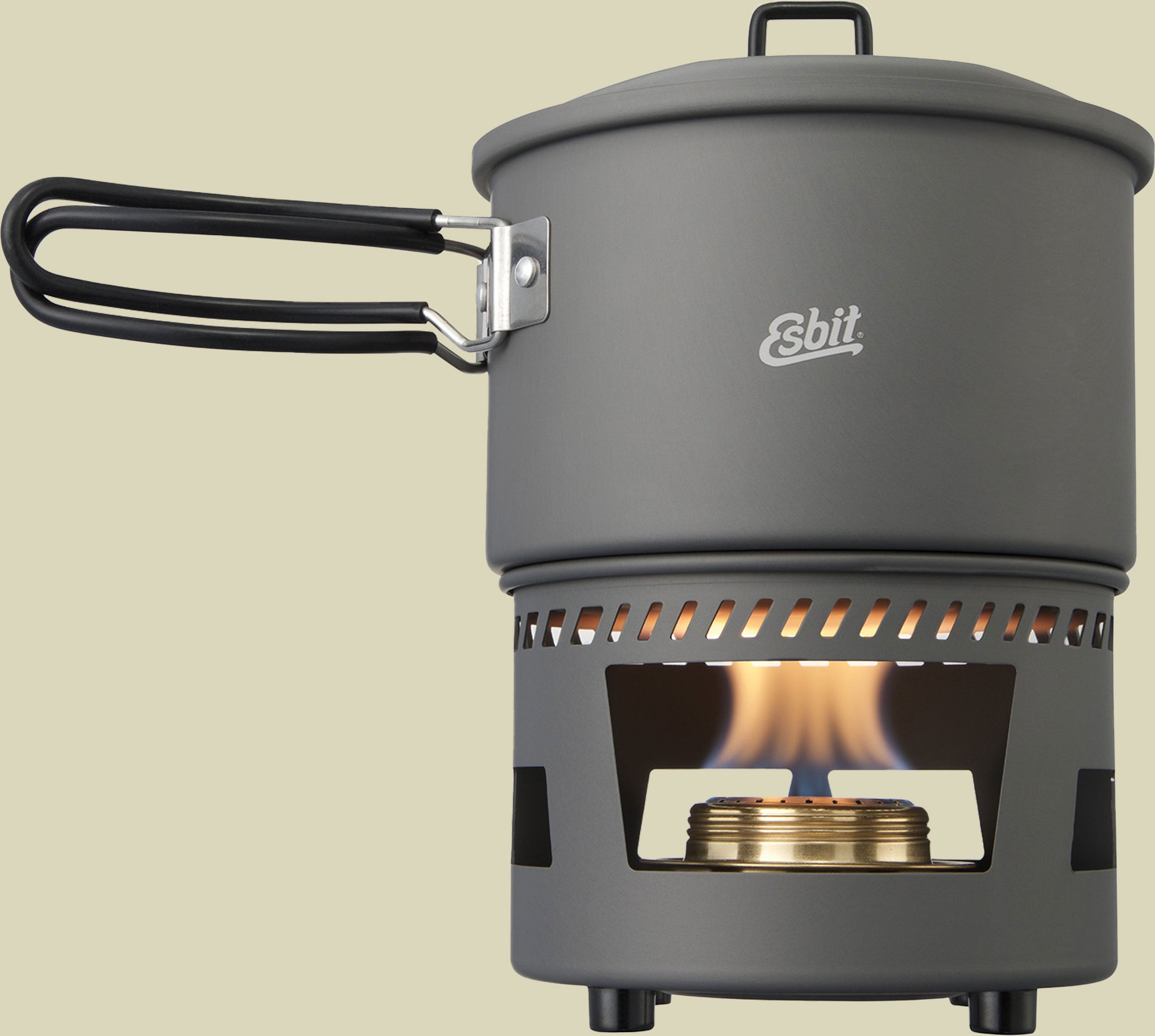 Spiritus-Kochset CS1500HA Maße: B 154 x H 115 mm