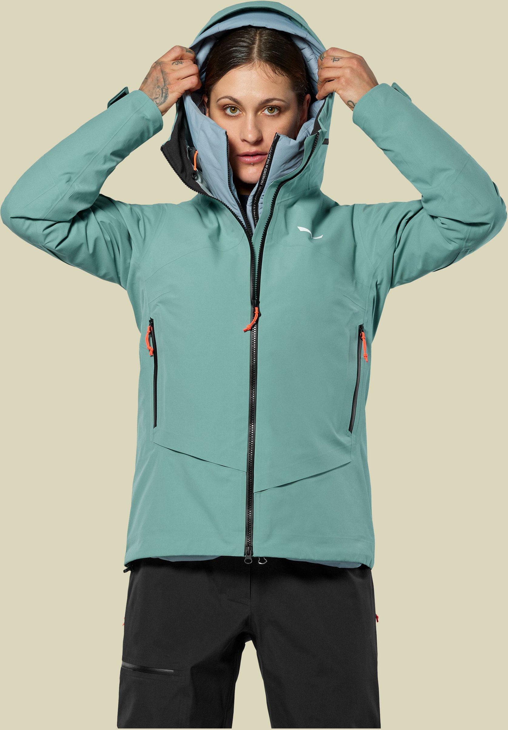 Ortles GTX 3L EPE Jacket Women 36 blau - willow