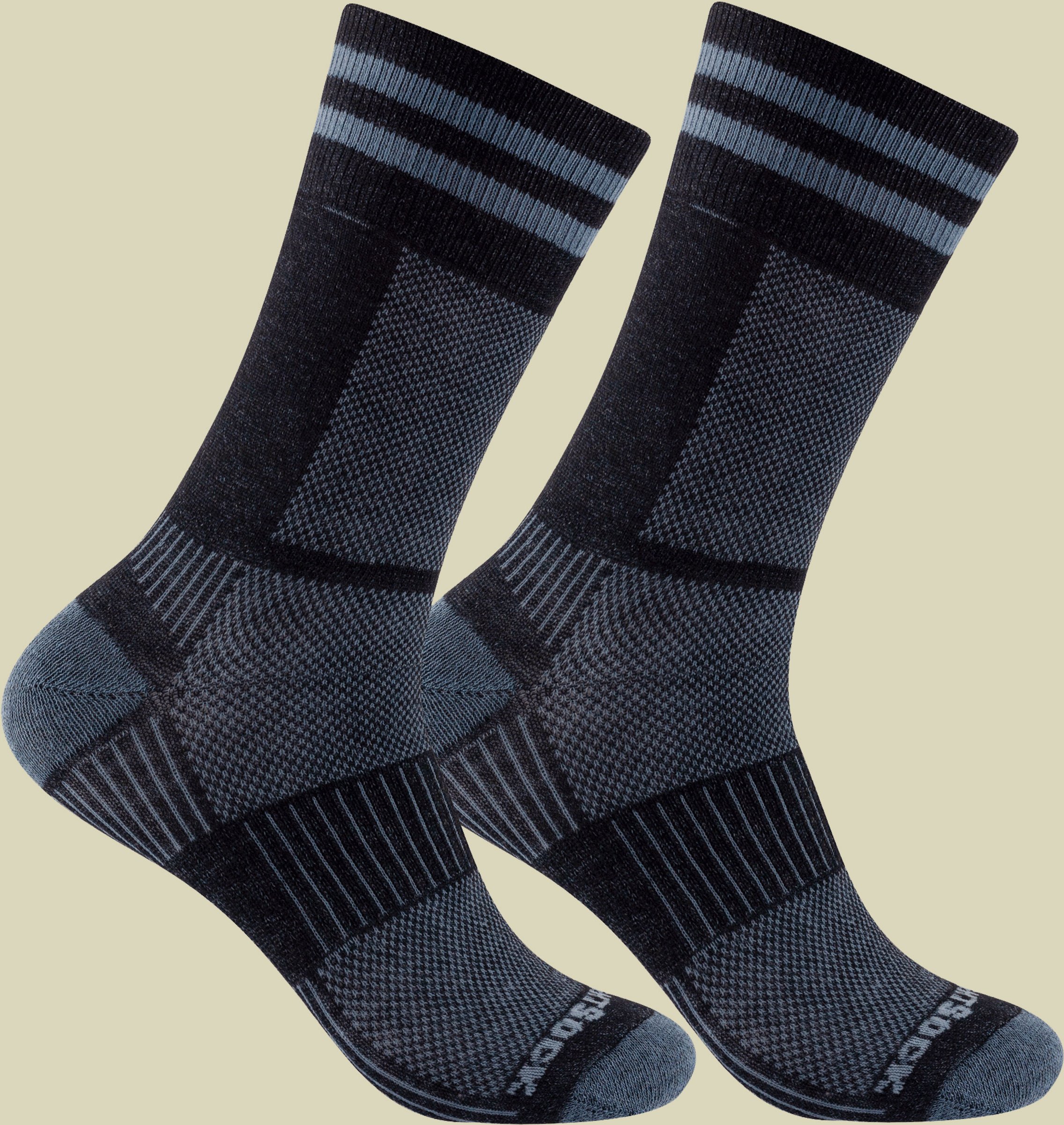 Coolmesh II Crew Größe 37,5-41 (M) Farbe black grey