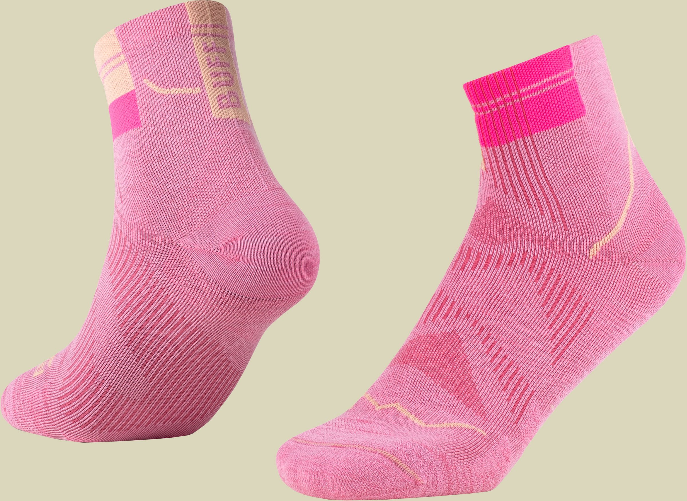 CoolNet Quarter Socken L (42-44) pink - CQ pink